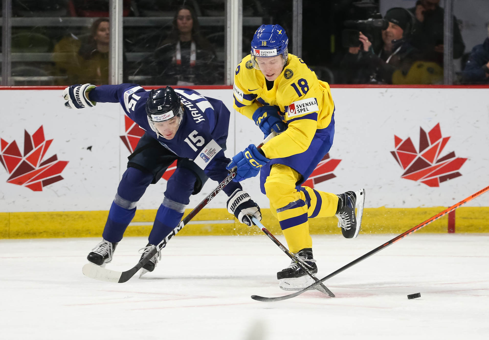 IIHF - Gallery: Canada vs Sweden - 2023 IIHF World Junior Championship