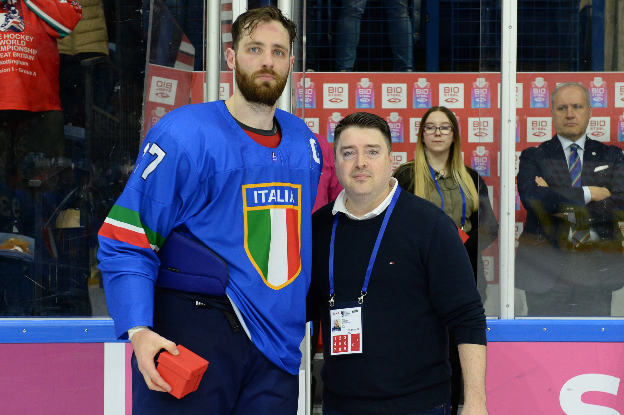 IIHF - Gallery: Italy vs Great Britain - 2023 IIHF Ice Hockey World  Championship Division I Group A