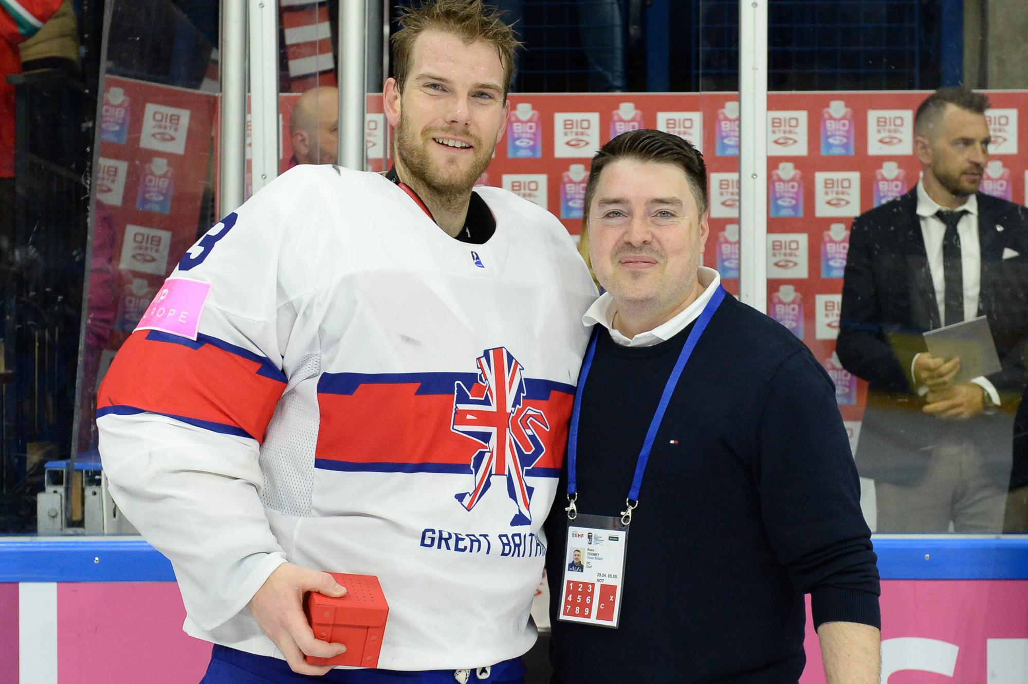 IIHF - Gallery: Italy vs Great Britain - 2023 IIHF Ice Hockey World  Championship Division I Group A