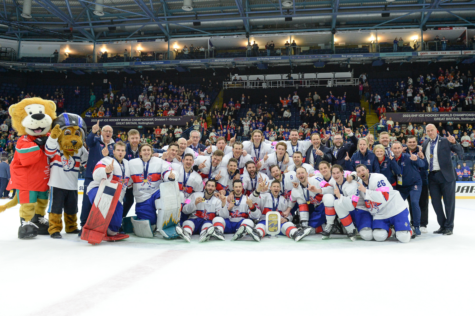 IIHF - Gallery Italy vs Great Britain