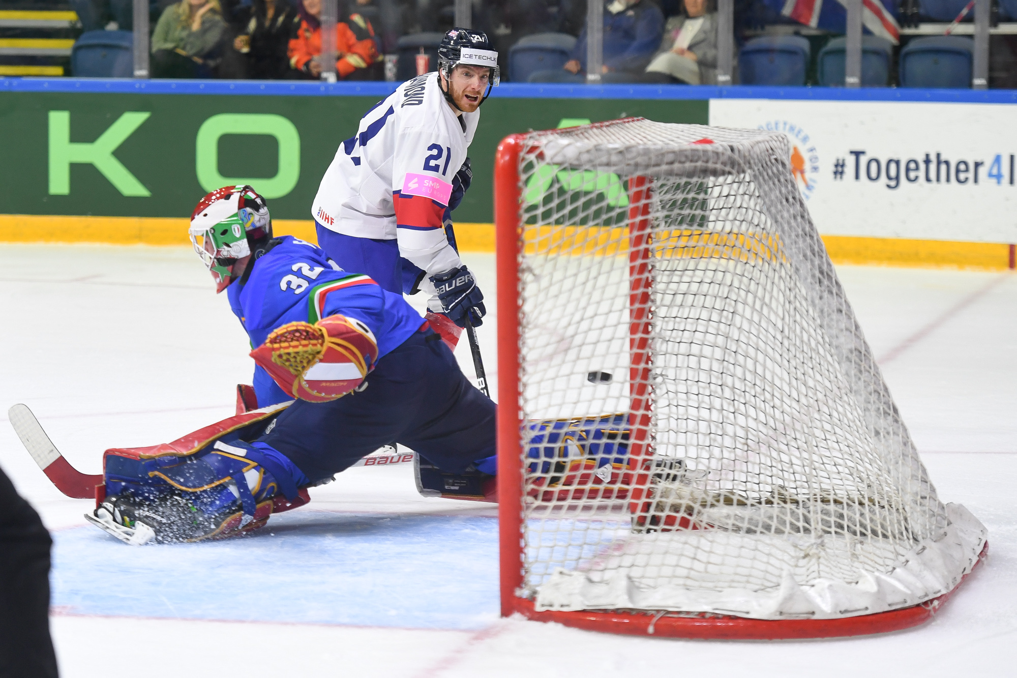 IIHF - Gallery: Italy vs Great Britain - 2023 IIHF Ice Hockey World  Championship Division I Group A