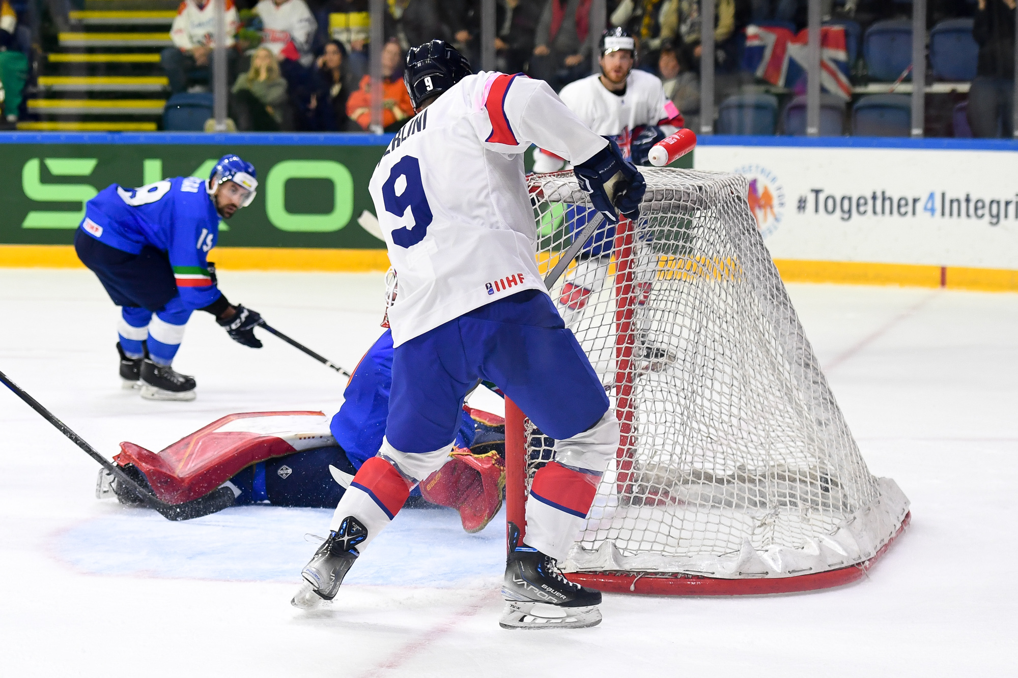 IIHF - Gallery: Italy vs Great Britain - 2023 IIHF Ice Hockey World  Championship Division I Group A