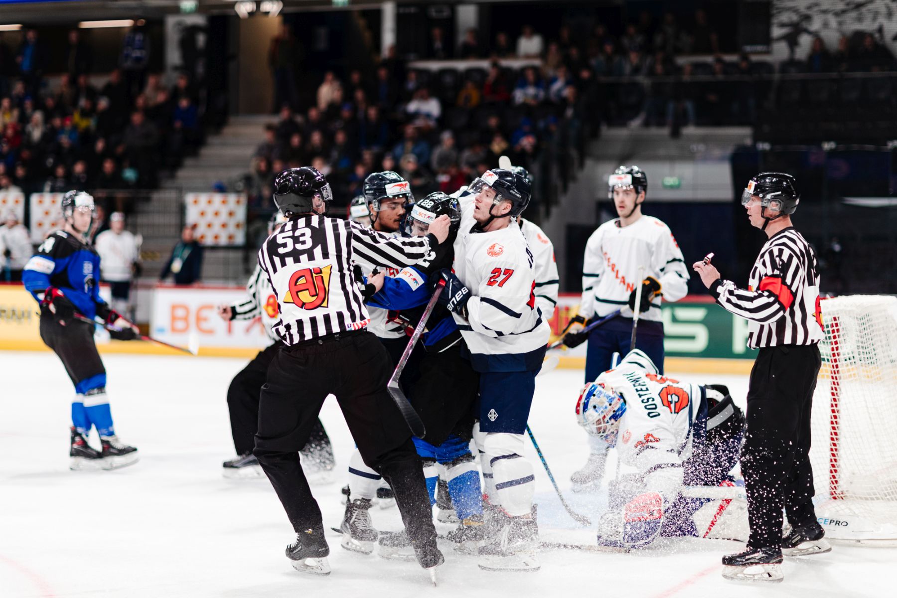 IIHF - Gallery: Estonia Vs Netherlands - 2023 IIHF Ice Hockey World ...