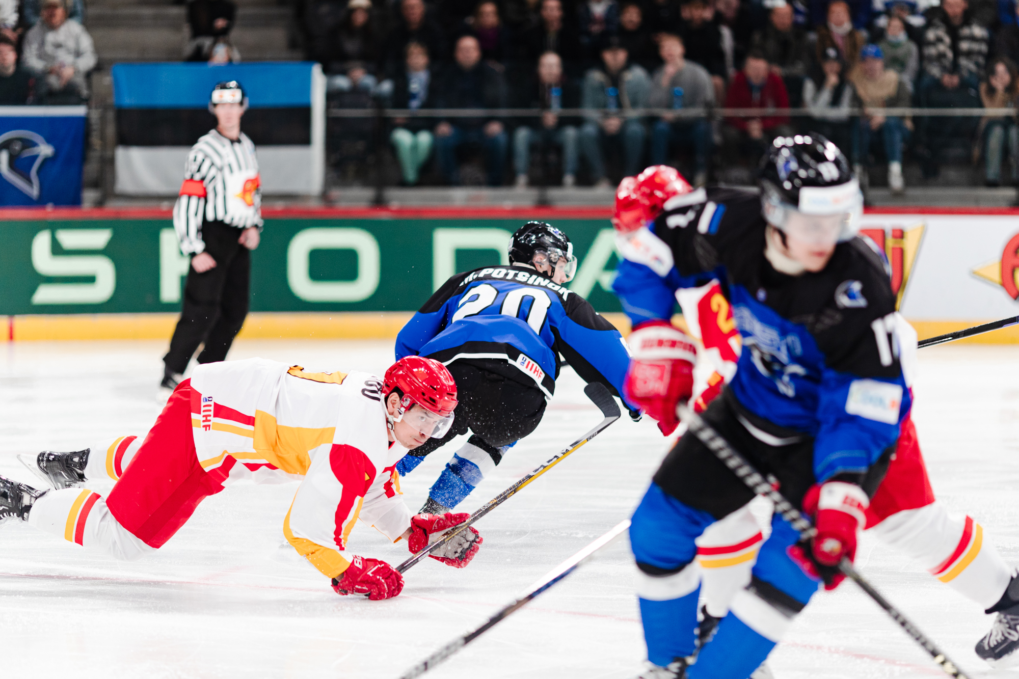 IIHF - Gallery: Estonia vs China - 2023 IIHF Ice Hockey World