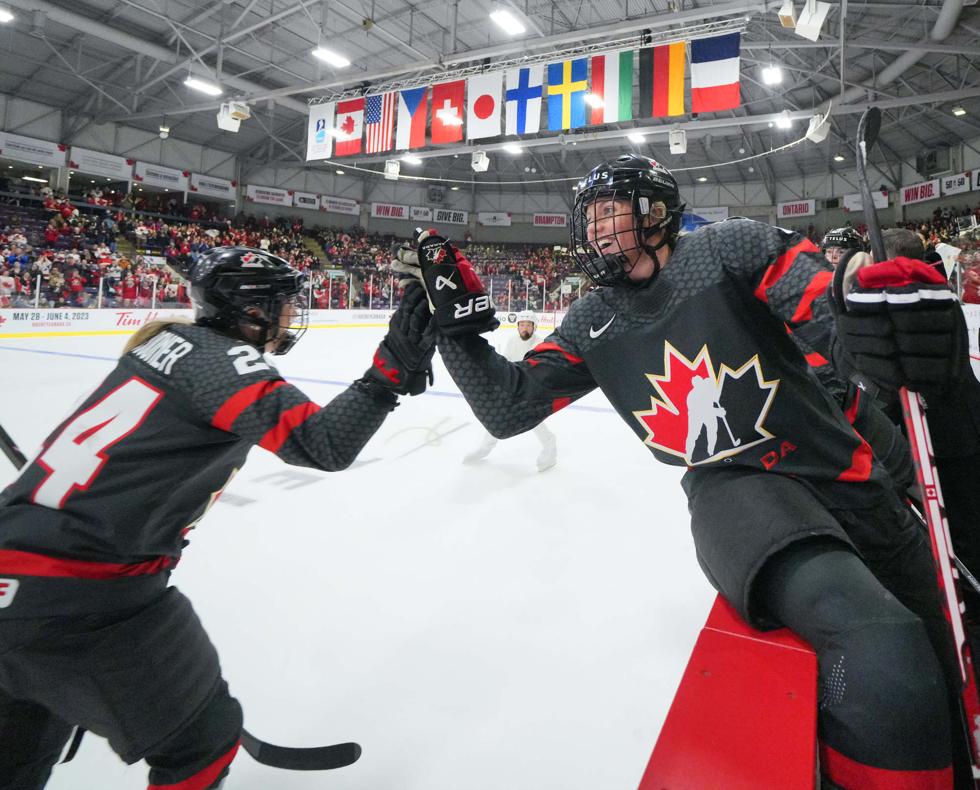 IIHF Gallery Canada vs Switzerland 2023 IIHF Women's World