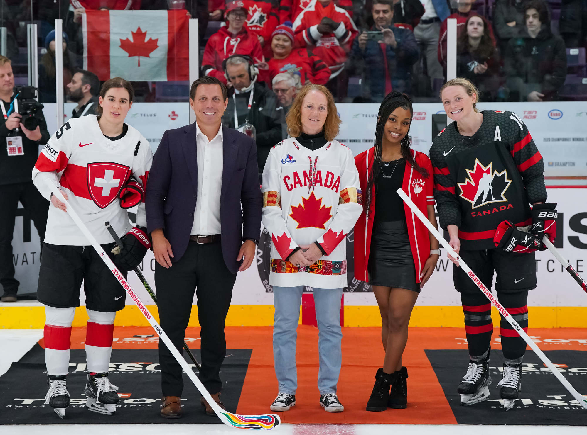 IIHF Gallery Canada vs Switzerland 2023 IIHF Women's World