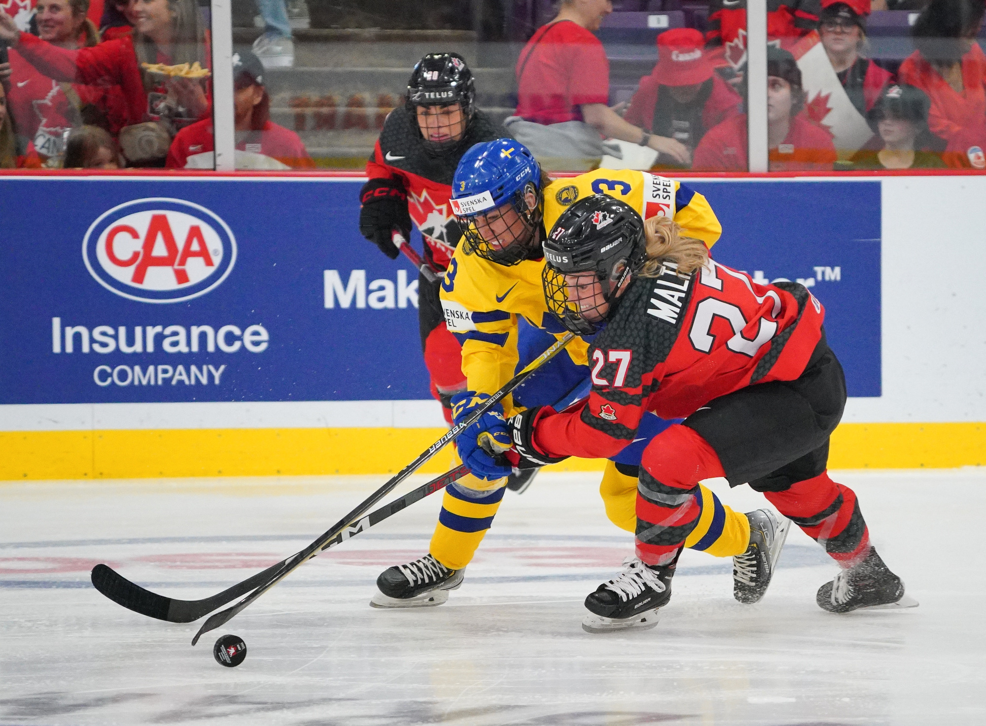 IIHF Gallery Canada vs Sweden (QF) 2023 IIHF Women's World