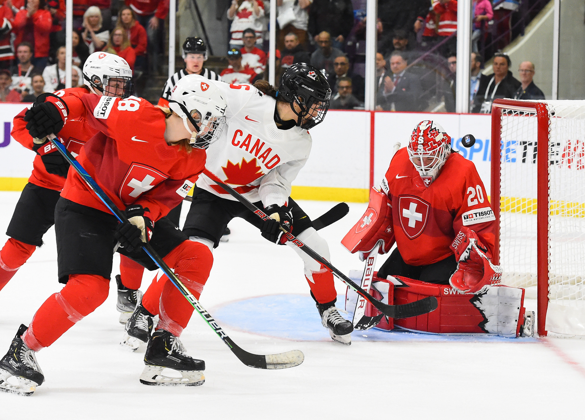 IIHF Gallery Canada vs Switzerland (SF) 2023 IIHF Women's World