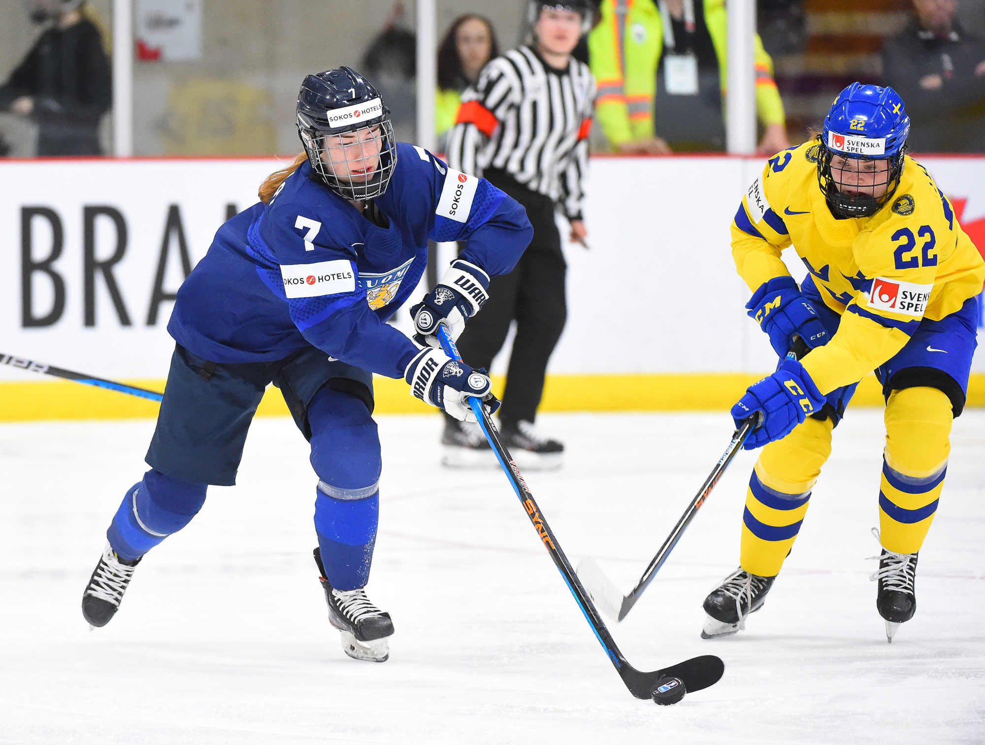 IIHF - Gallery: Finland Vs Sweden (5th) - 2023 IIHF Women's World ...