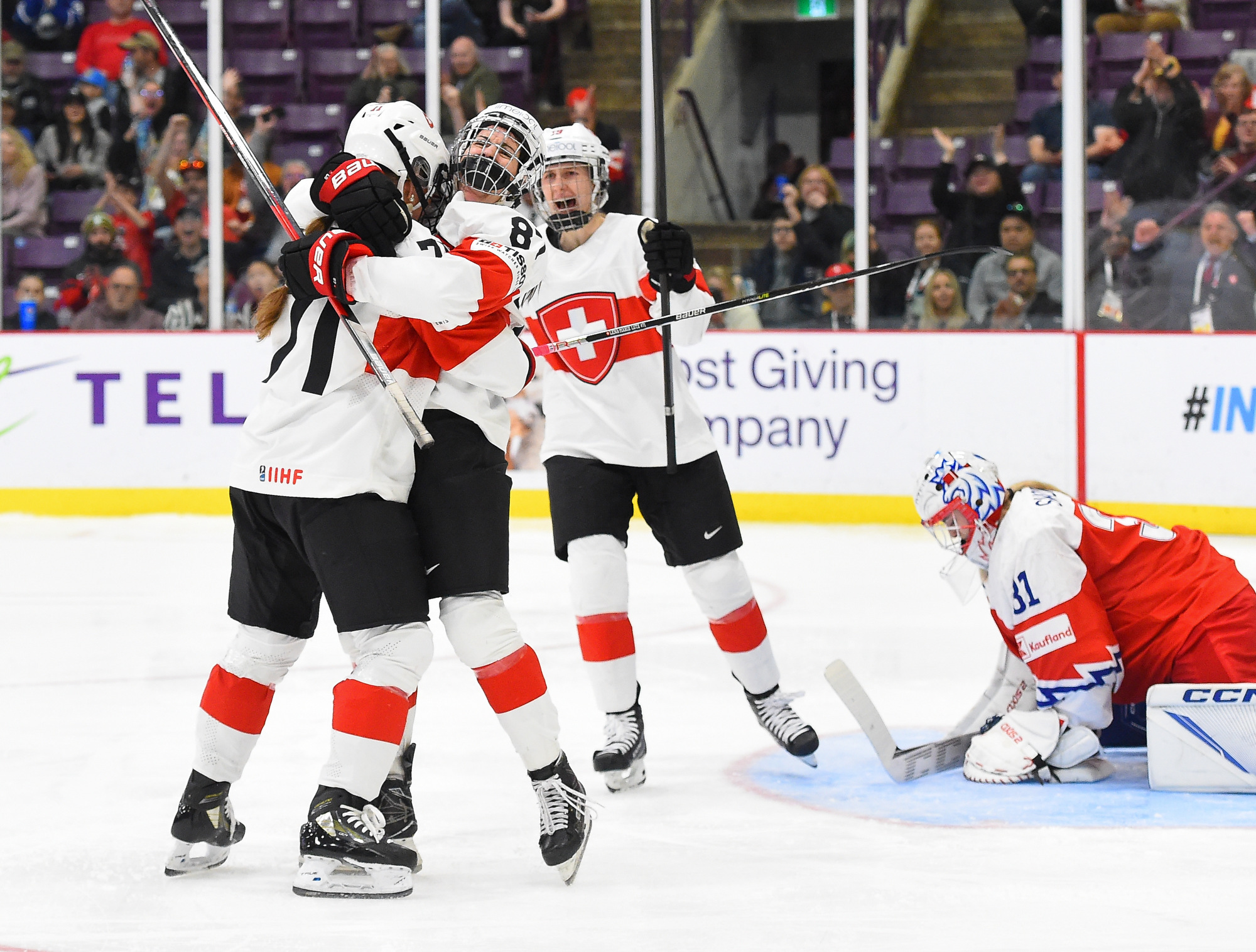 IIHF - Gallery: Czechia vs Switzerland (Bronze) - 2023 IIHF Women's ...