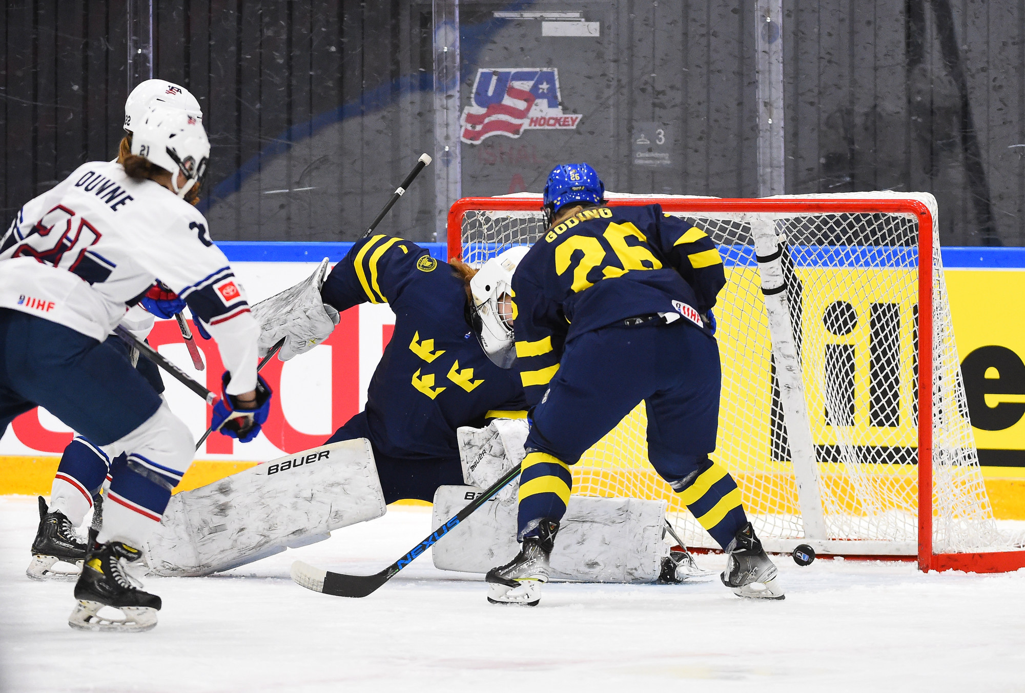 IIHF Gallery United States vs Sweden 2023 IIHF Ice Hockey U18