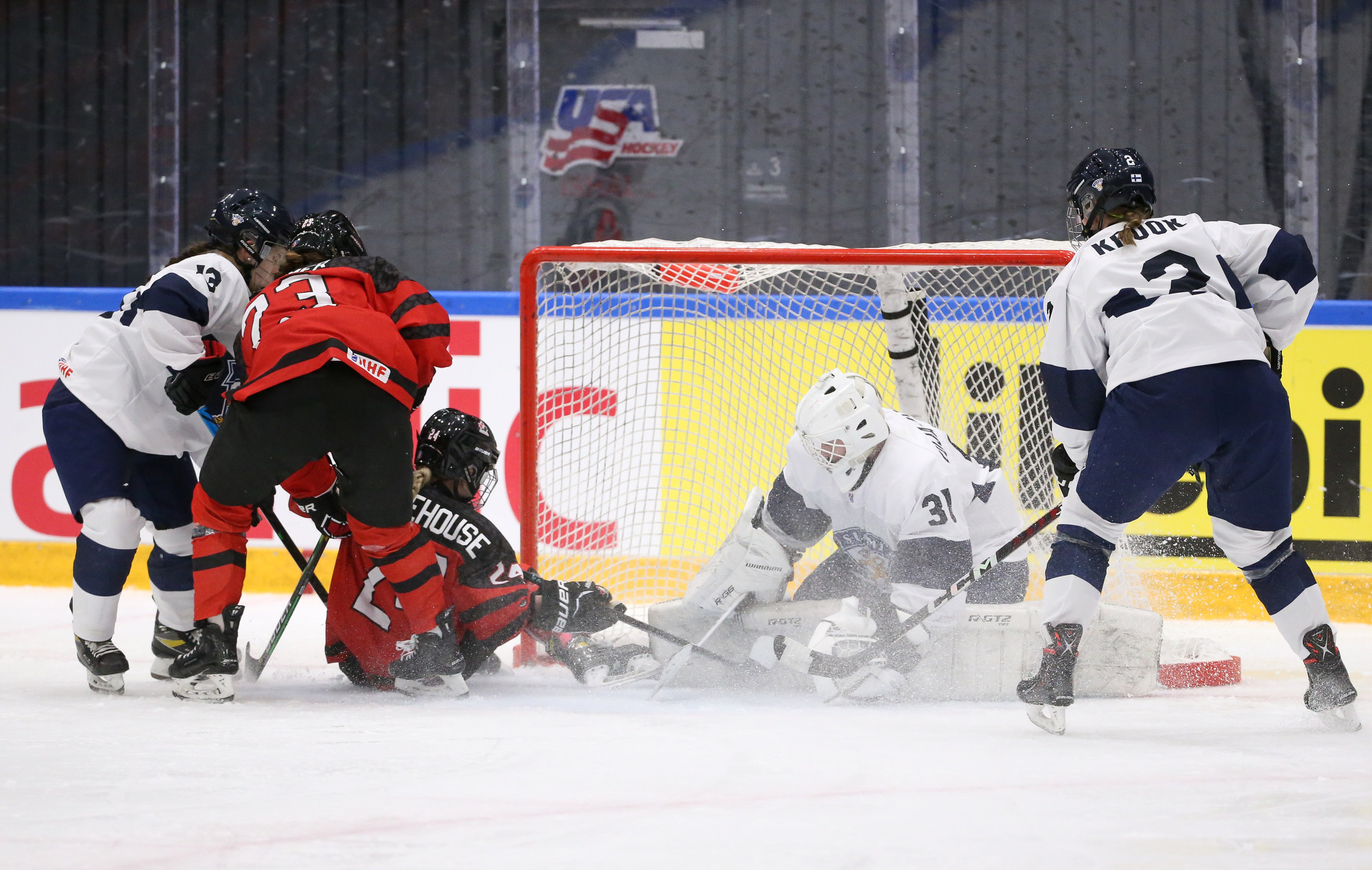 IIHF Gallery Canada vs Finland 2023 IIHF Ice Hockey U18 Women's