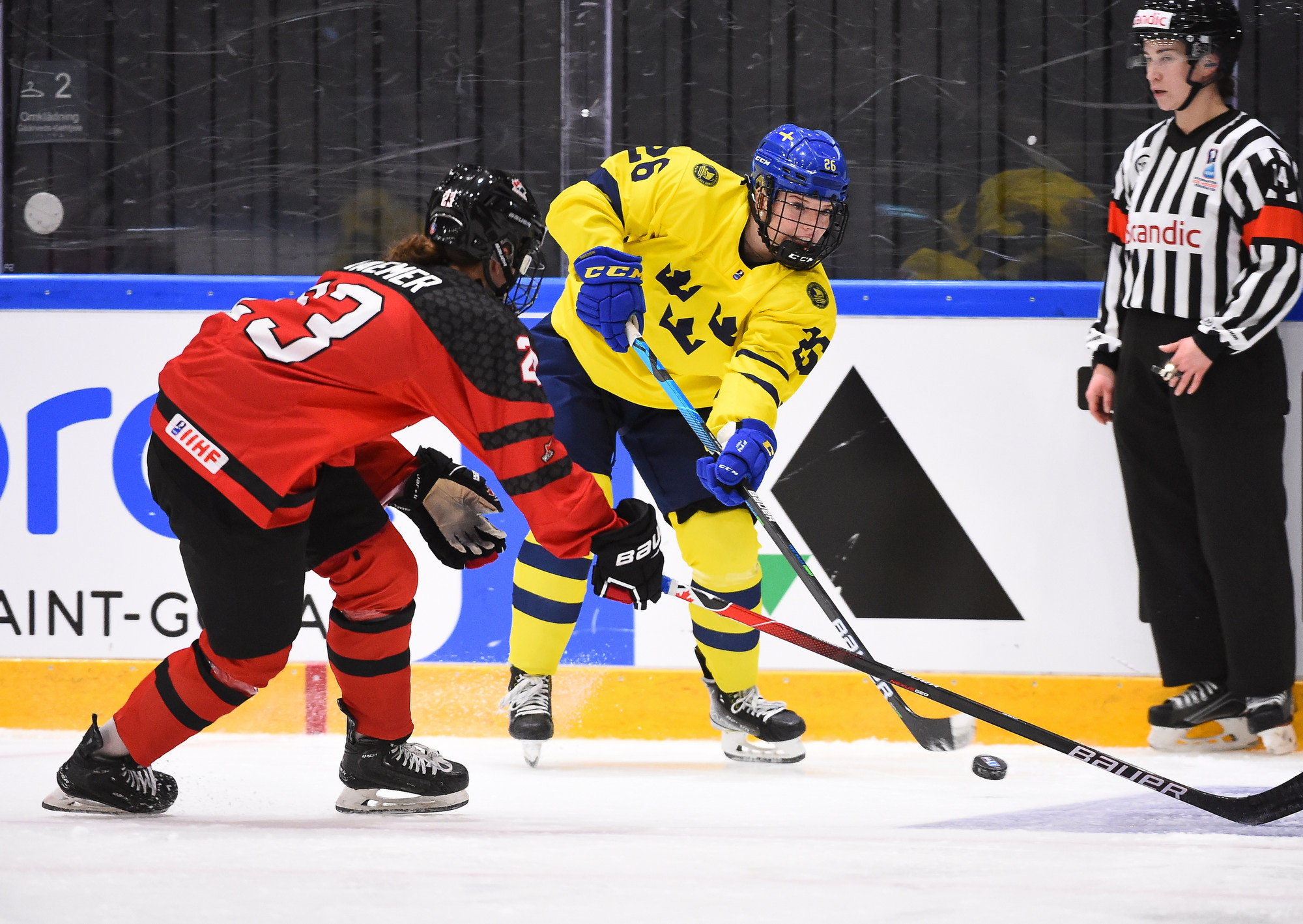 IIHF Gallery Sweden vs Canada 2023 IIHF Ice Hockey U18 Women's