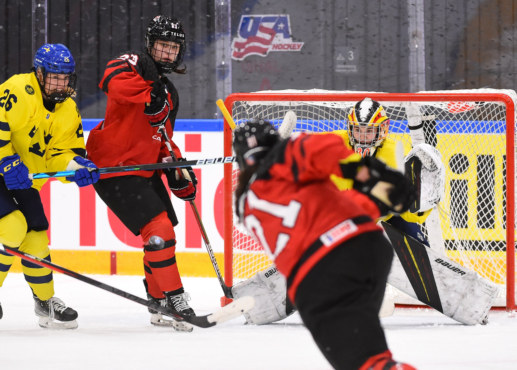 IIHF Gallery Sweden vs Canada 2023 IIHF Ice Hockey U18 Women's