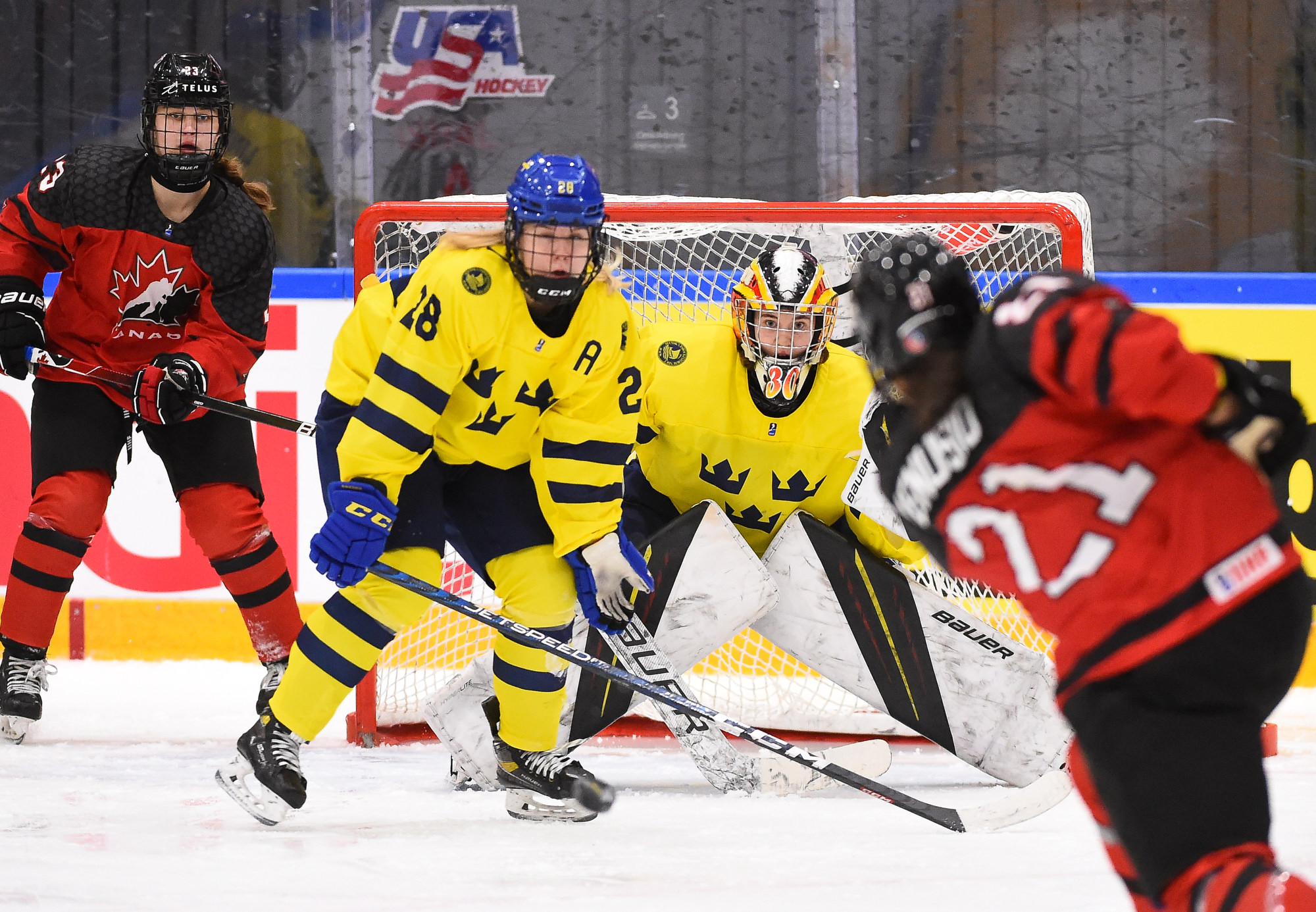 IIHF Gallery Sweden vs Canada 2023 IIHF Ice Hockey U18 Women's