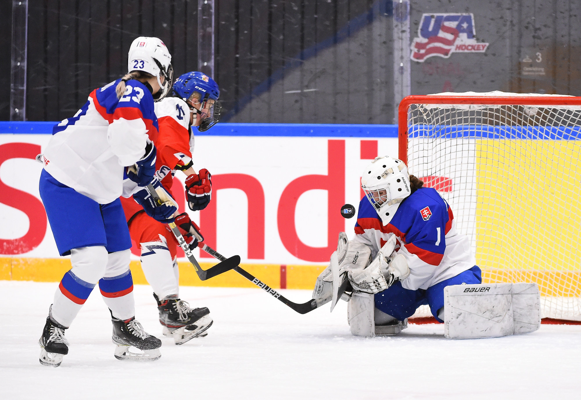 IIHF - Gallery: Czechia vs Slovakia - 2023 IIHF Ice Hockey U18 Women's ...