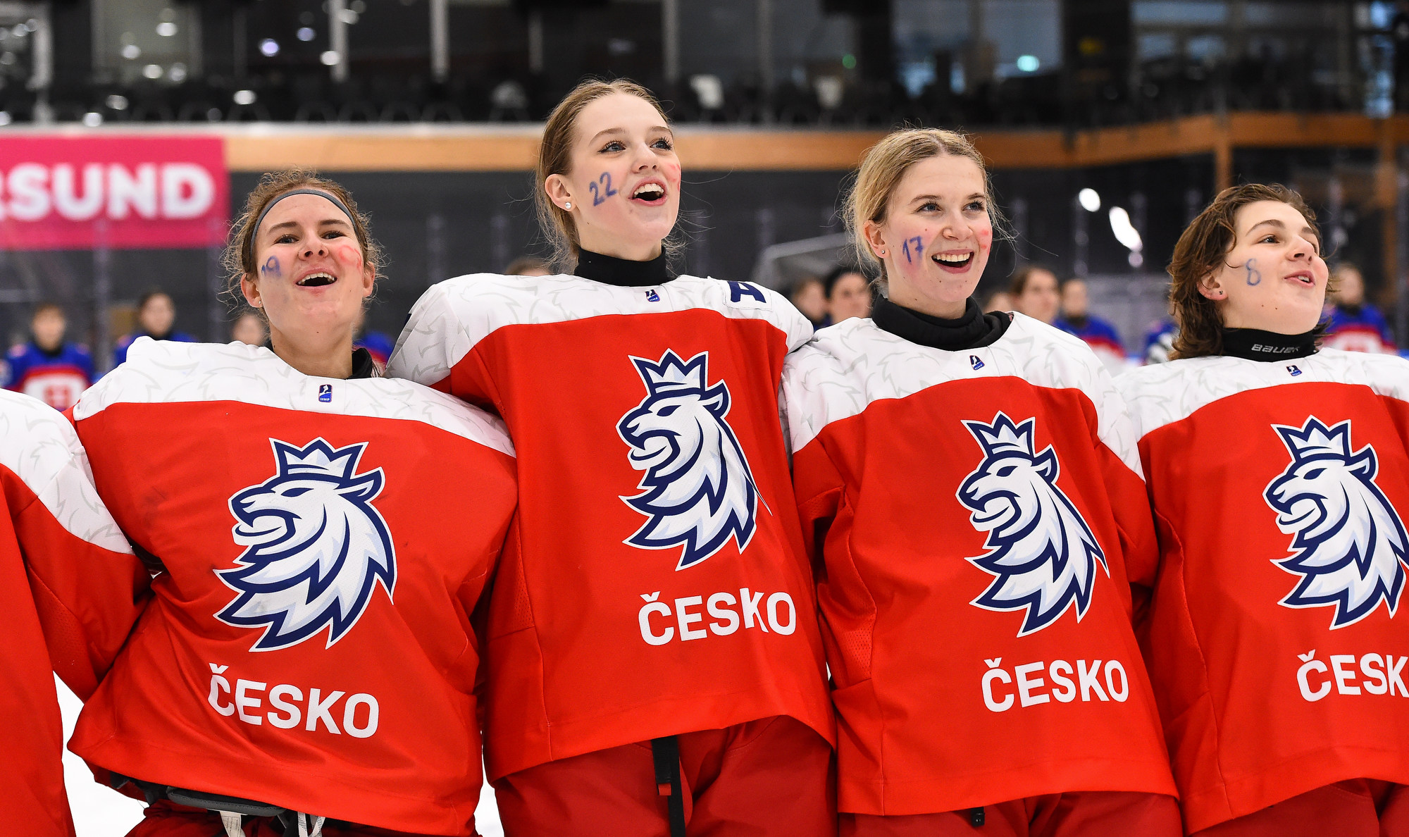 IIHF Gallery Czechia vs Slovakia 2023 IIHF Ice Hockey U18 Women's World Championship