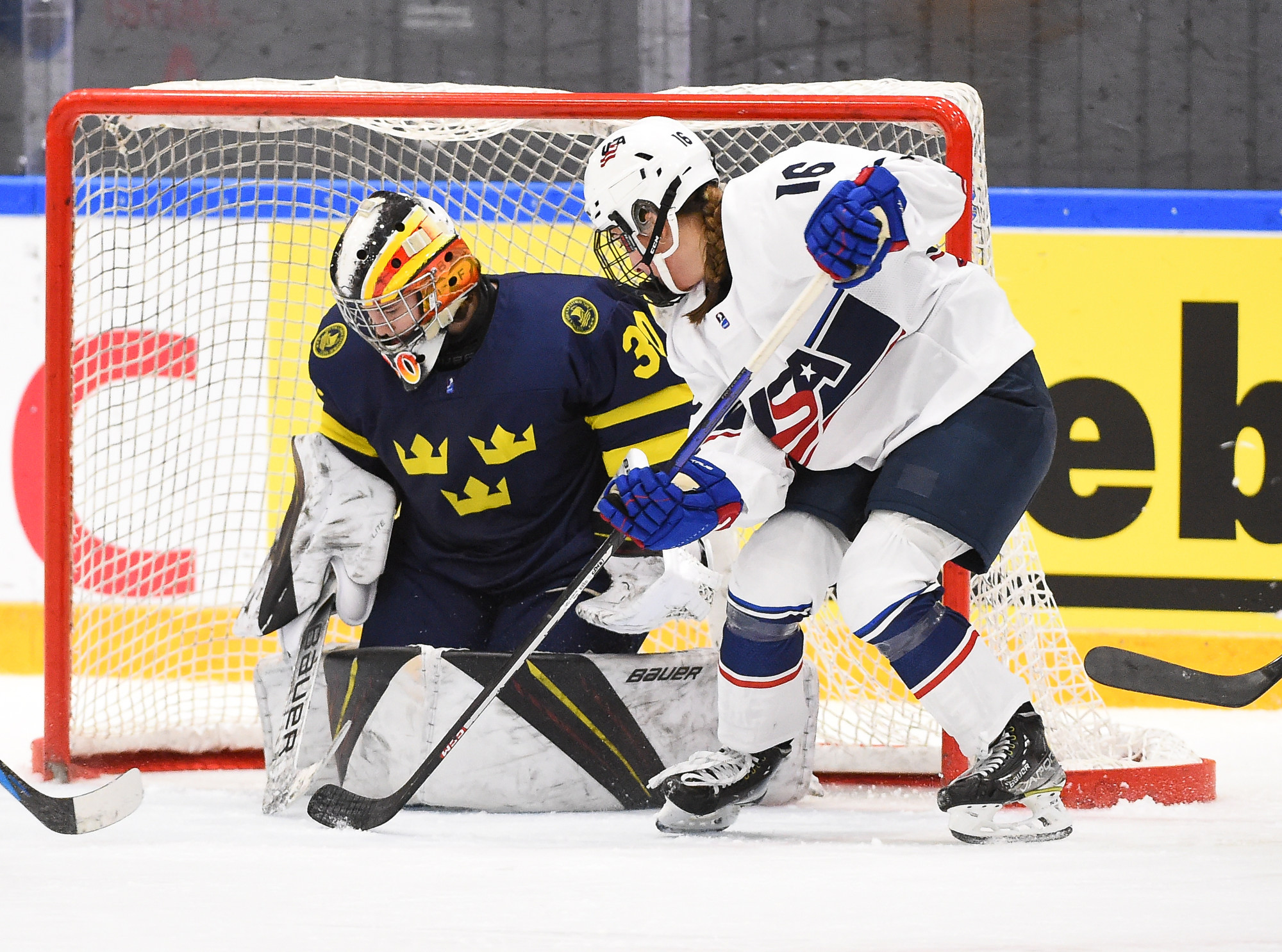 IIHF Gallery United States vs Sweden (SF) 2023 IIHF Ice Hockey U18 Women