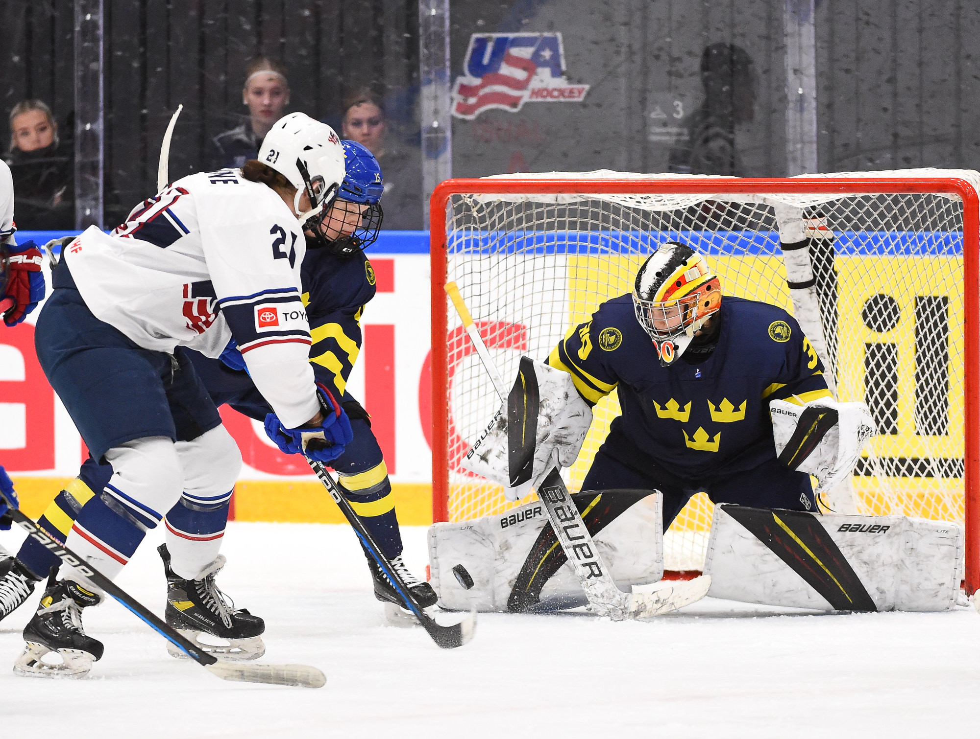 IIHF Gallery United States vs Sweden (SF) 2023 IIHF Ice Hockey U18 Women