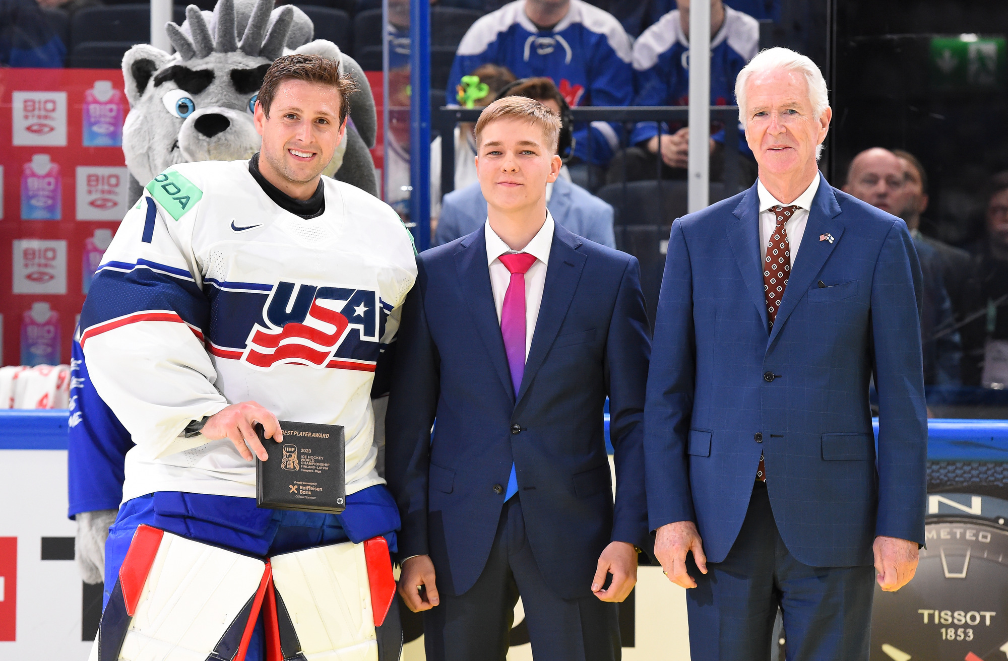 Presentation of the logo for the 2023 IIHF World Championship