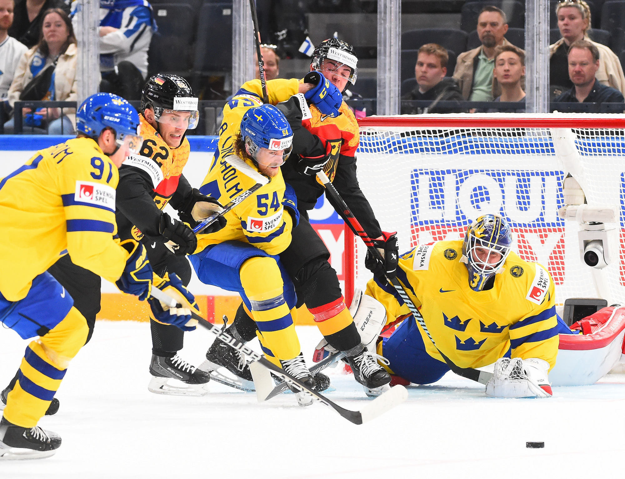 IIHF – Schweden besiegt Deutschland