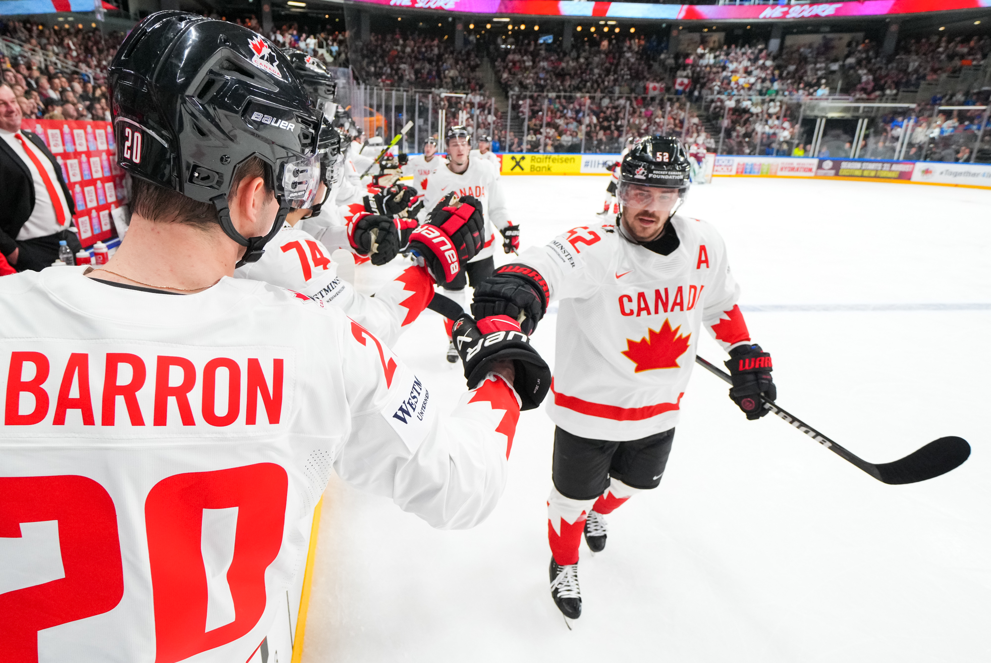 IIHF Gallery Latvia vs Canada 2023 IIHF WM