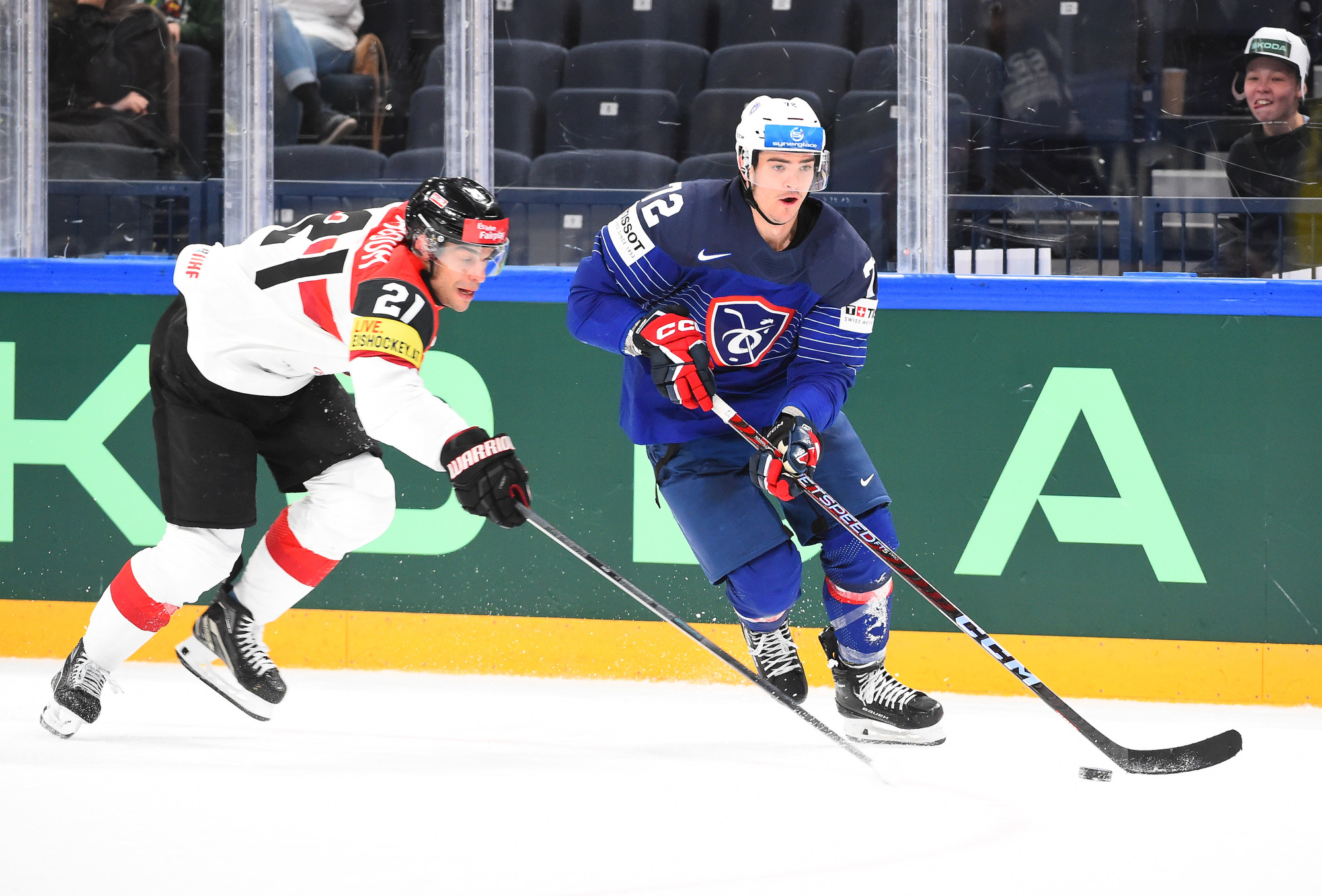 IIHF - Gallery France vs Austria