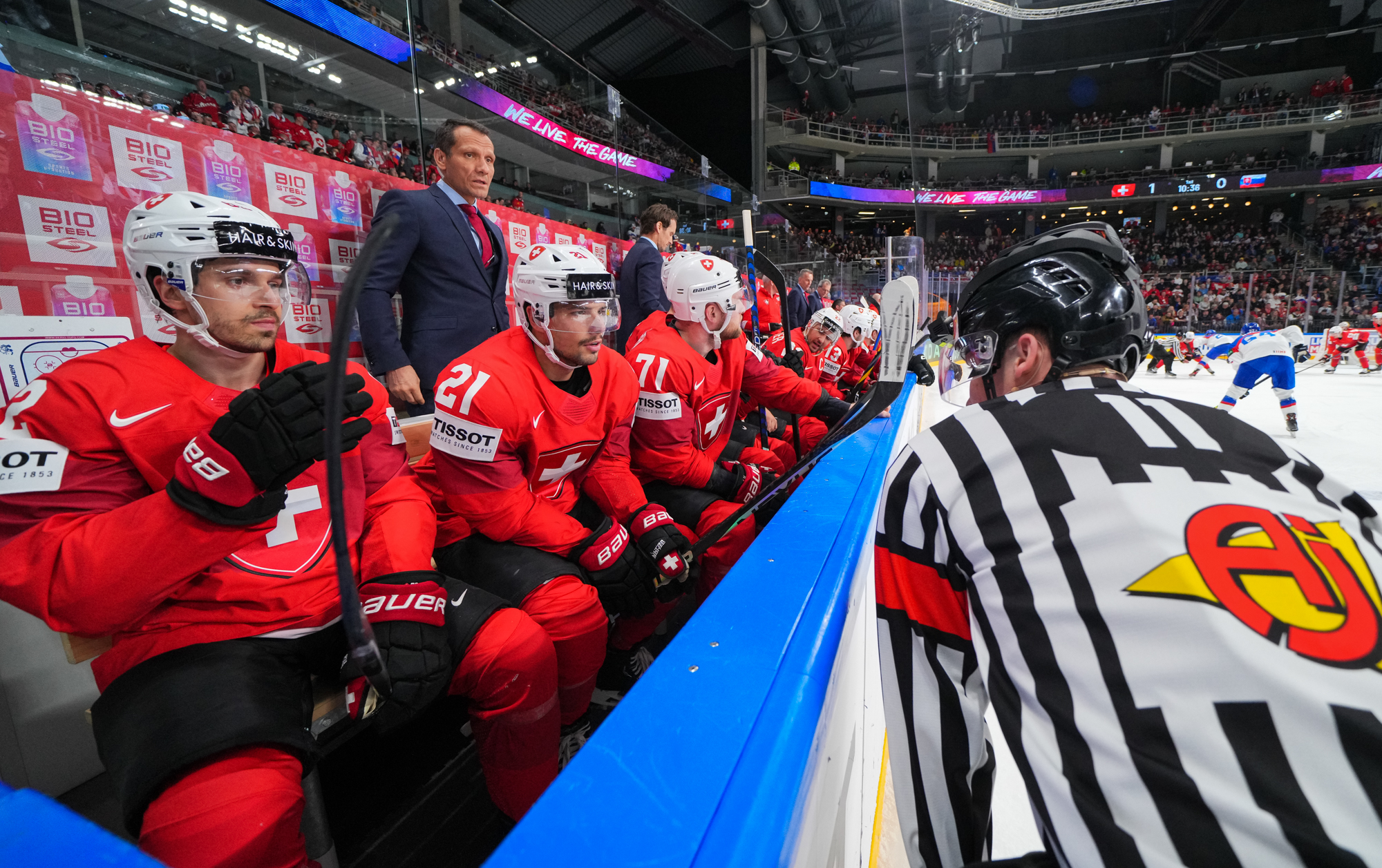 IIHF Gallery Switzerland vs Slovakia 2023 IIHF WM