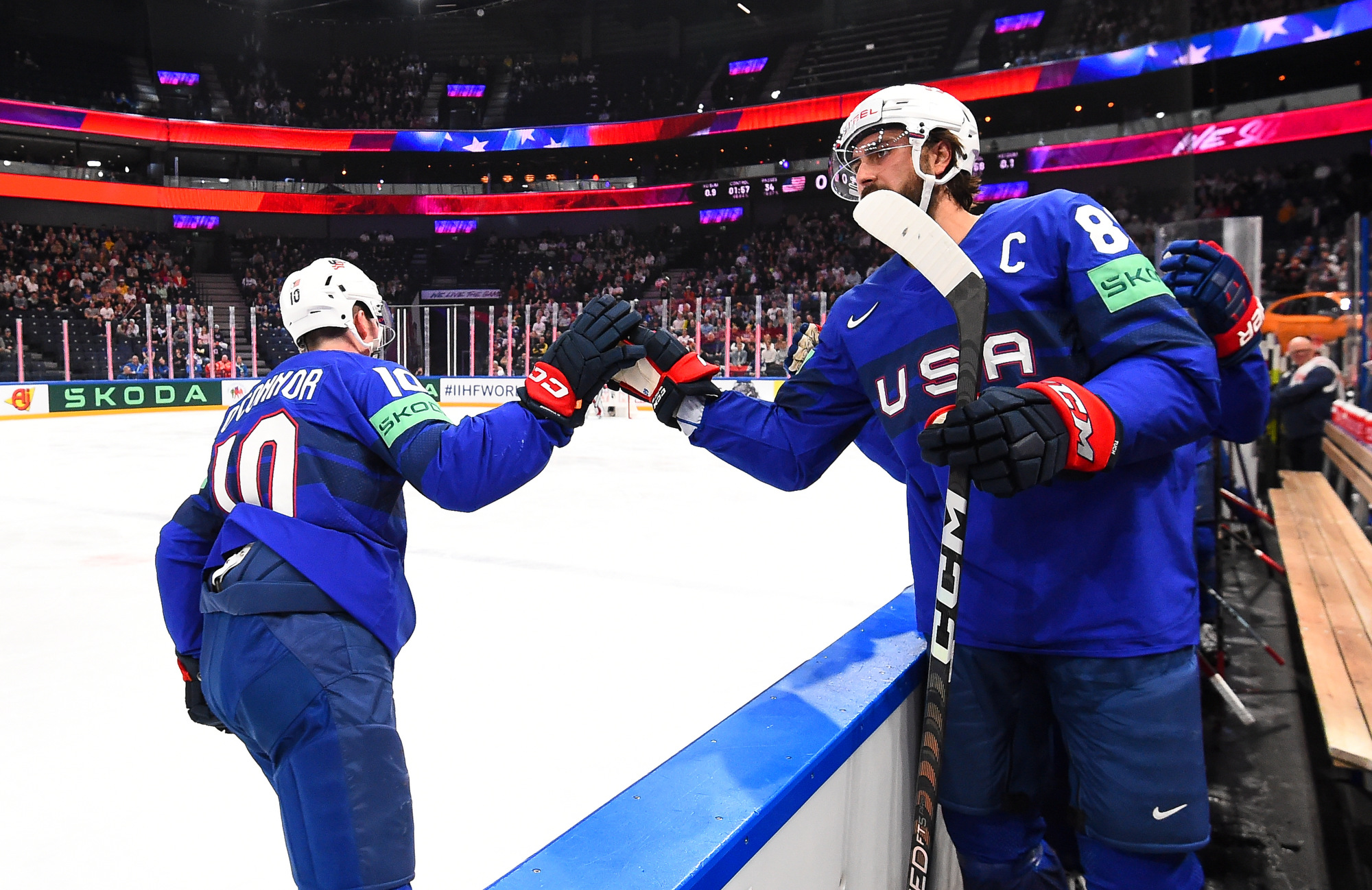 IIHF Gallery United States vs France 2023 IIHF WM