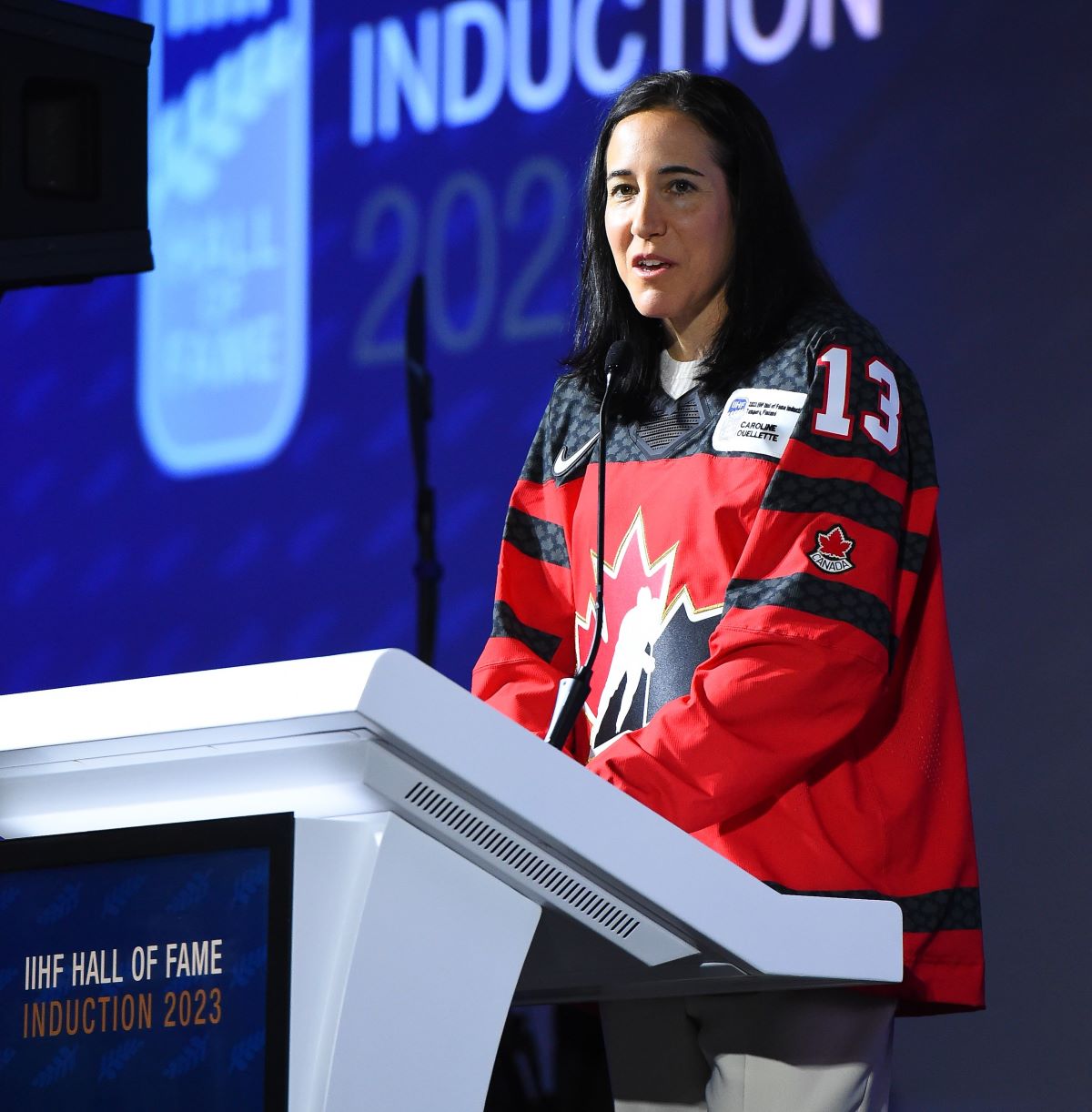 IIHF Ouellette “It’s a huge honour”