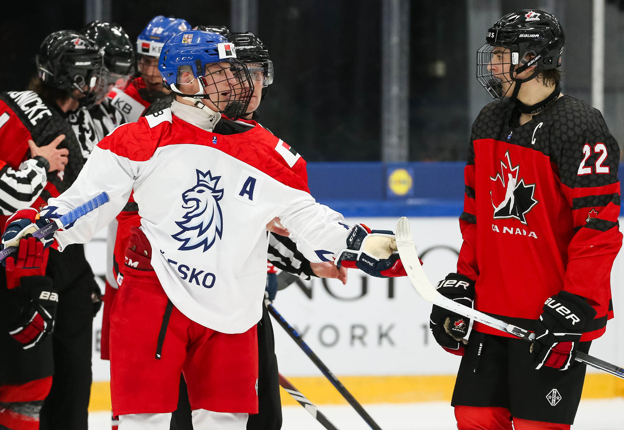 IIHF Gallery CAN vs CZE 2024 IIHF Ice Hockey U18 World Championship