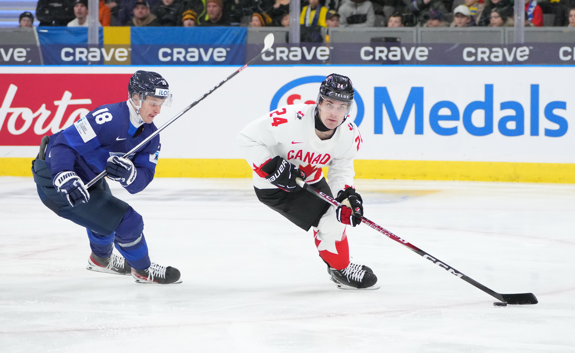 IIHF Gallery Finland vs Canada 2024 IIHF World Junior Championship