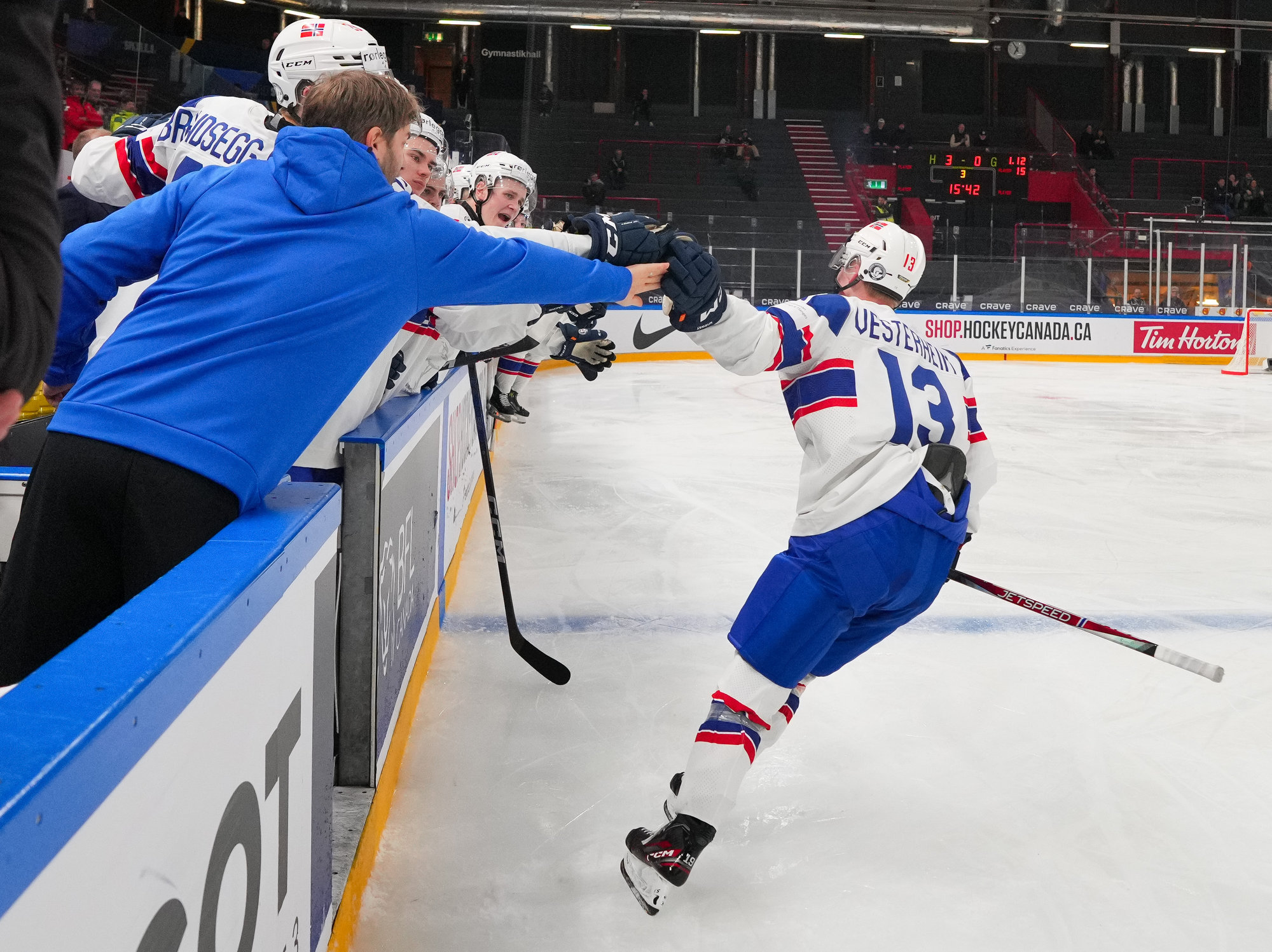 IIHF Gallery United States vs Norway 2024 IIHF World Junior