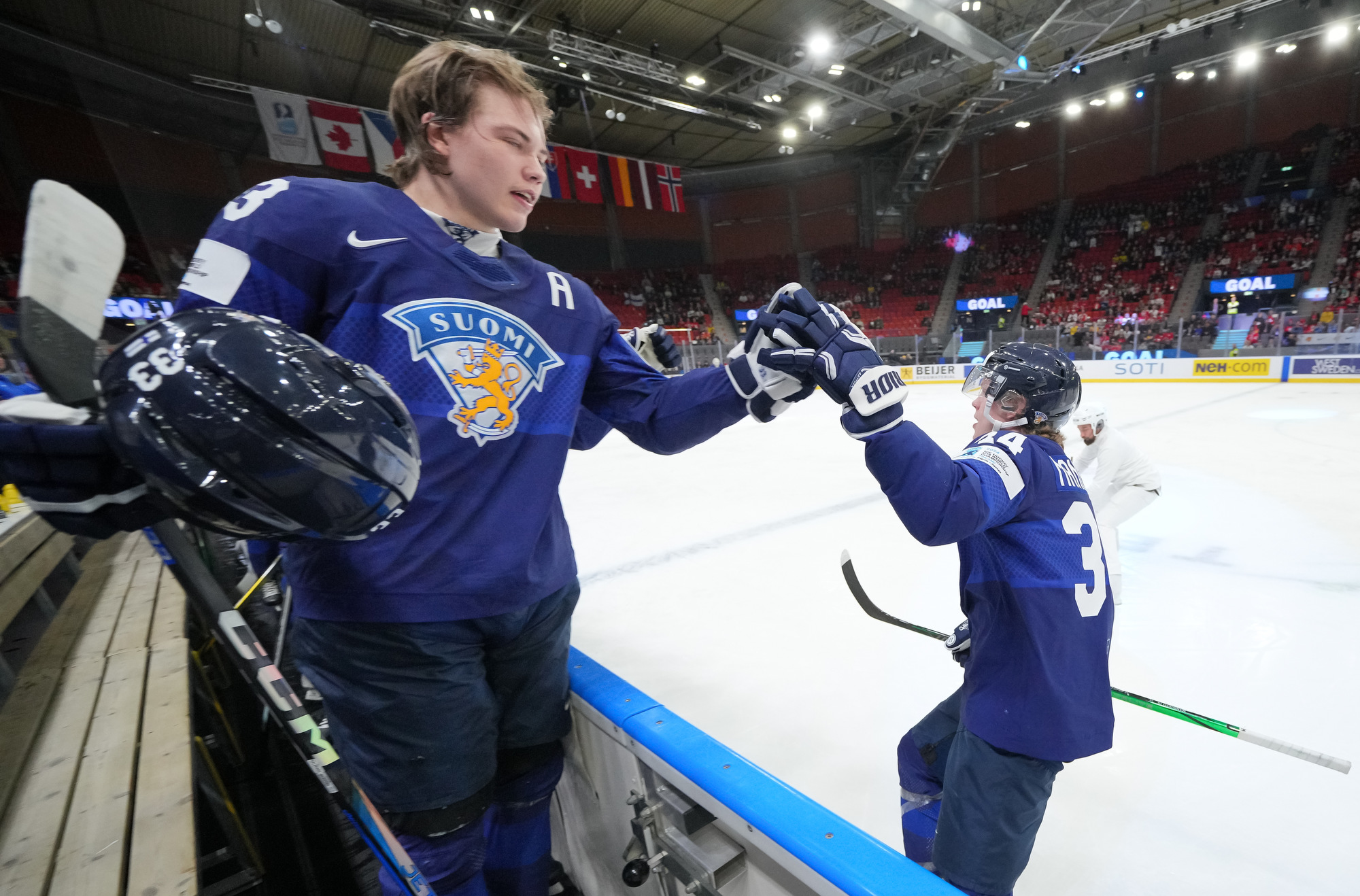 IIHF Gallery Finland vs Germany 2024 IIHF World Junior Championship