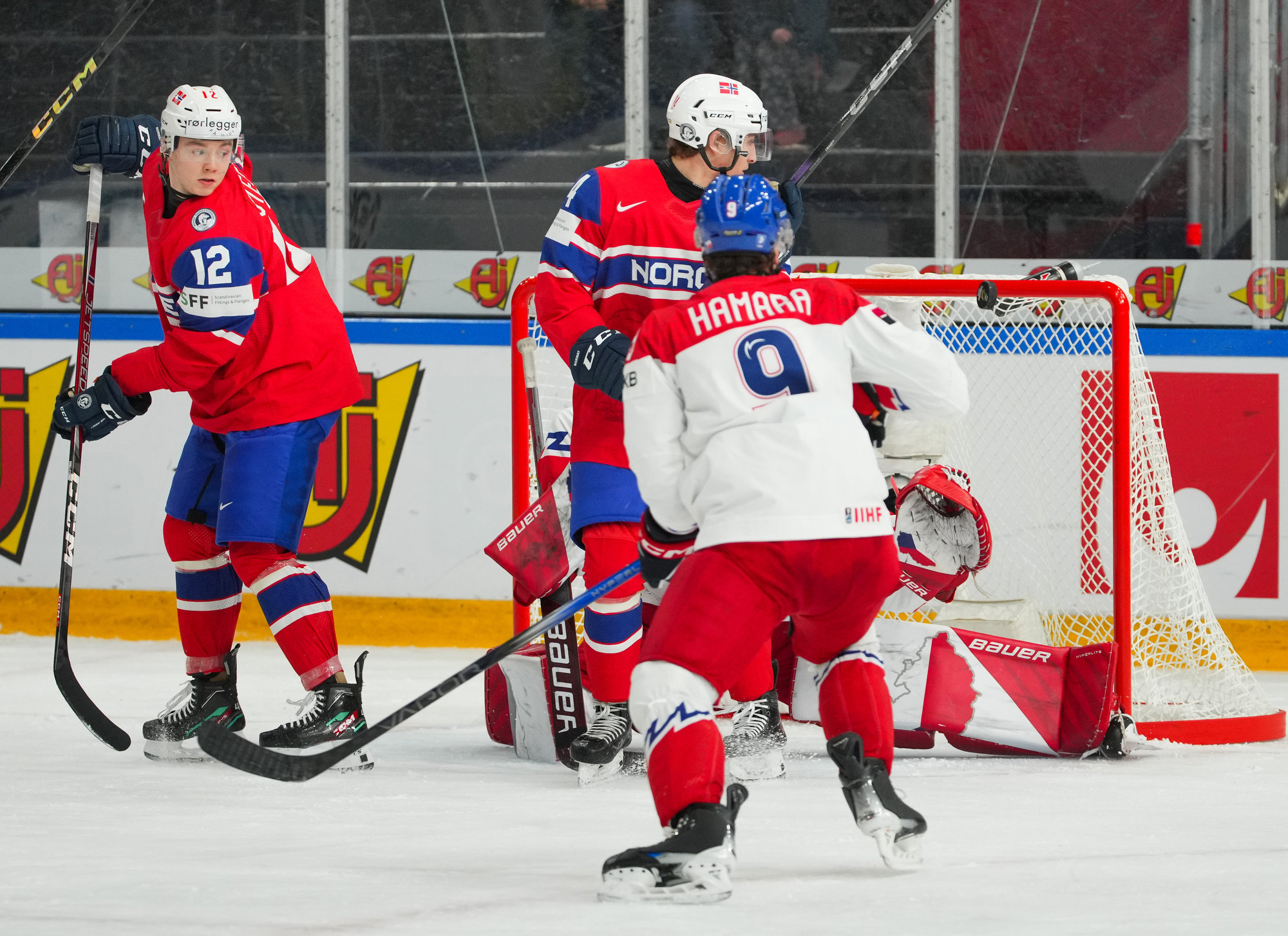 IIHF - Gallery: Norway Vs Czechia - 2024 IIHF World Junior Championship