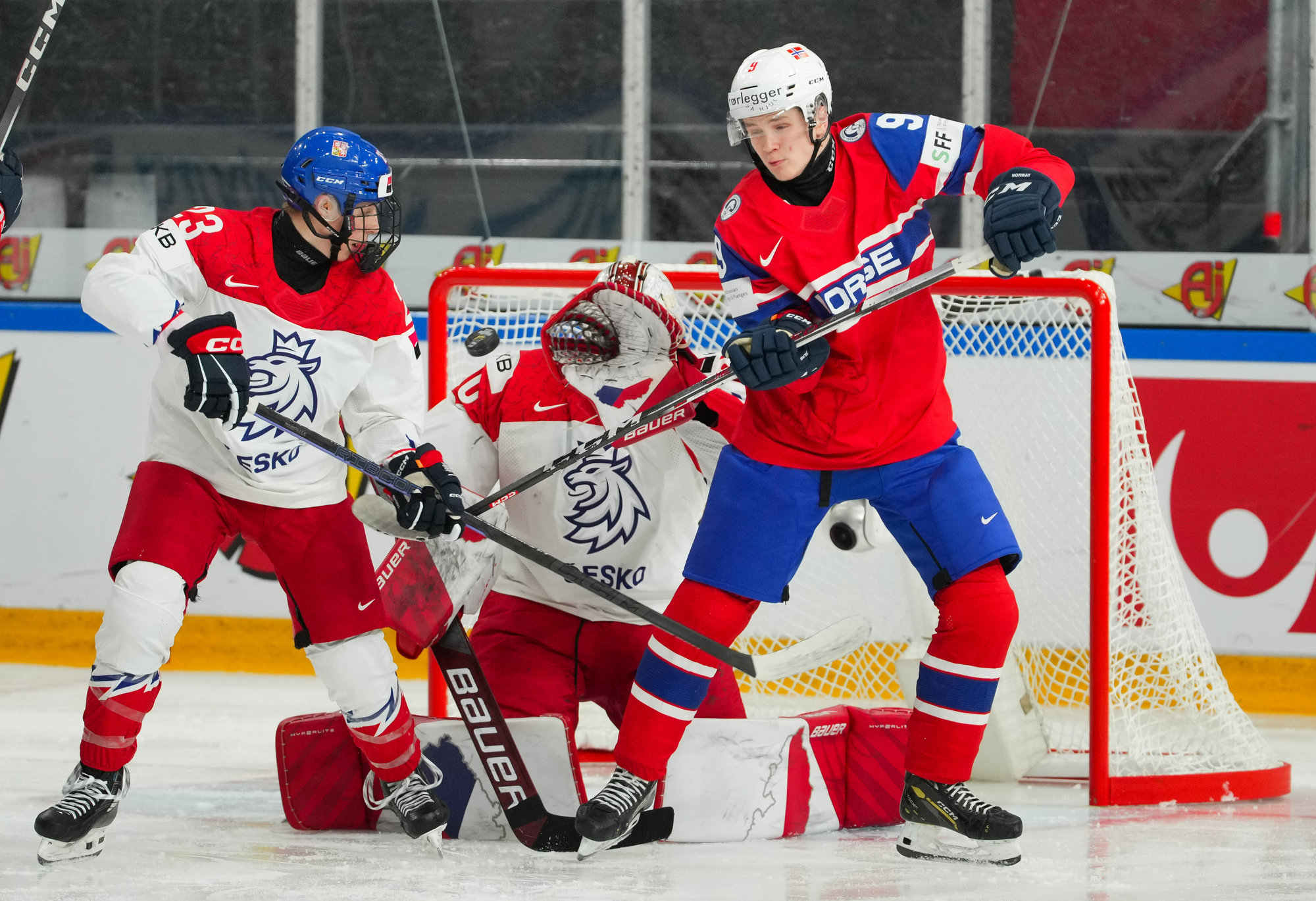 IIHF Gallery Norway vs Czechia 2024 IIHF World Junior Championship
