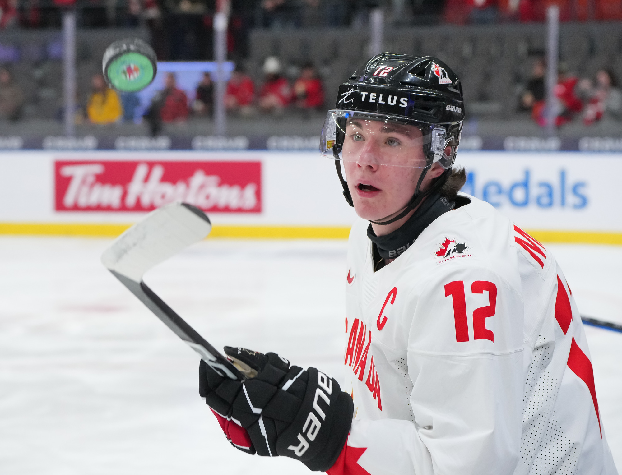 IIHF Gallery Latvia vs Canada 2024 IIHF World Junior Championship