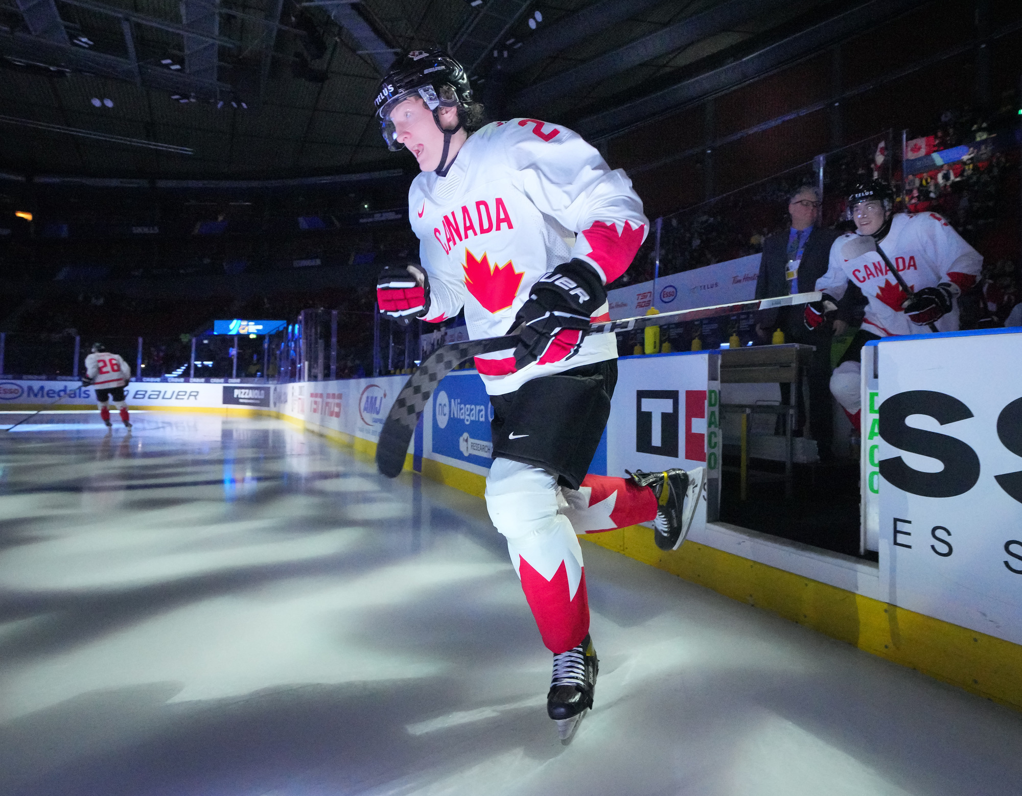 IIHF Gallery Latvia vs Canada 2024 IIHF World Junior Championship