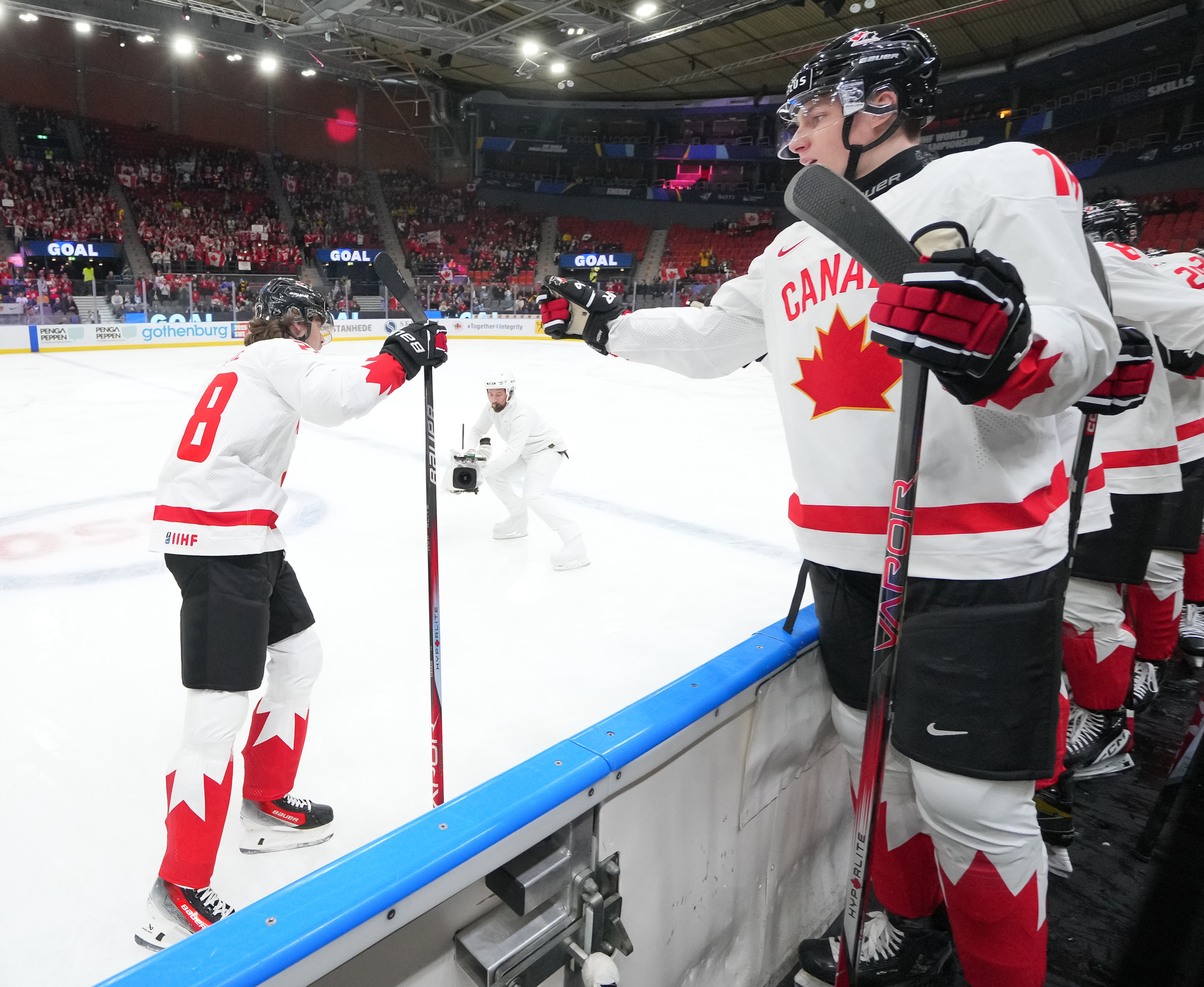 IIHF Gallery Latvia vs Canada 2024 IIHF World Junior Championship