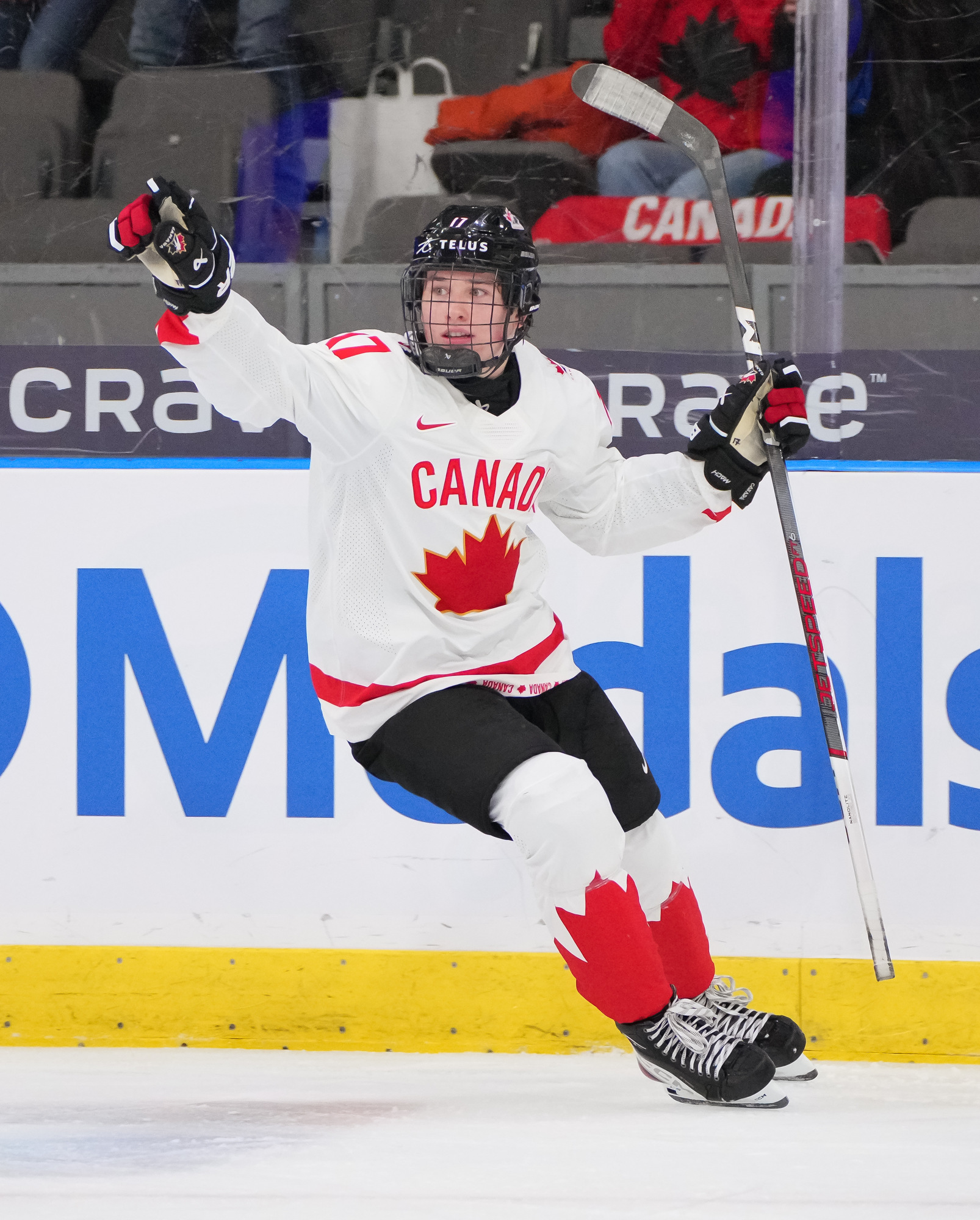 IIHF Gallery Latvia vs Canada 2024 IIHF World Junior Championship
