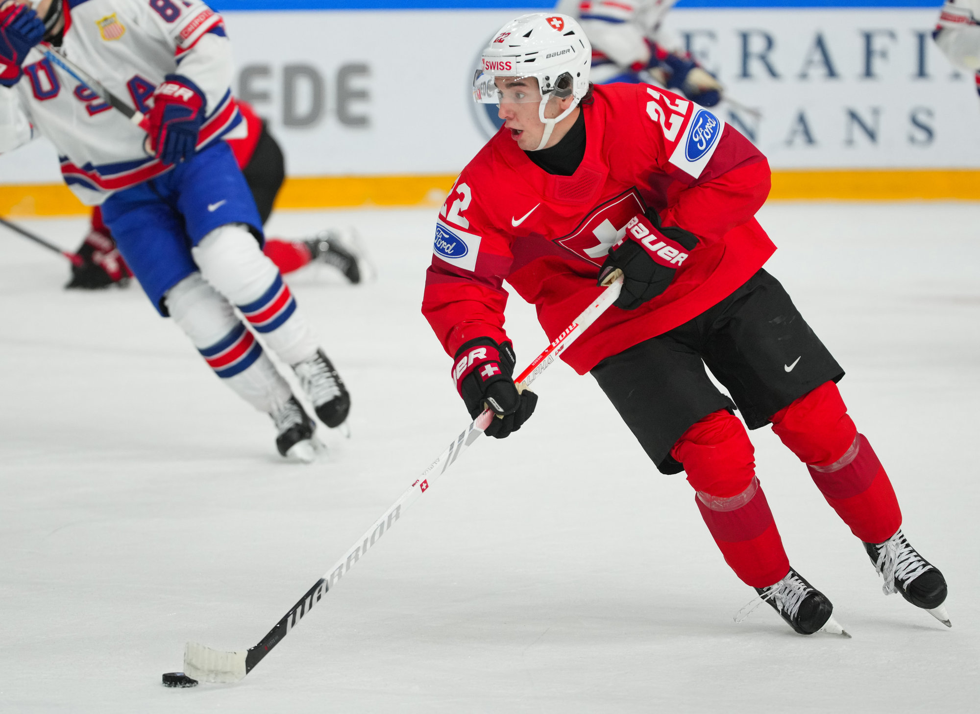 IIHF - Gallery: Switzerland Vs United States - 2024 IIHF World Junior ...