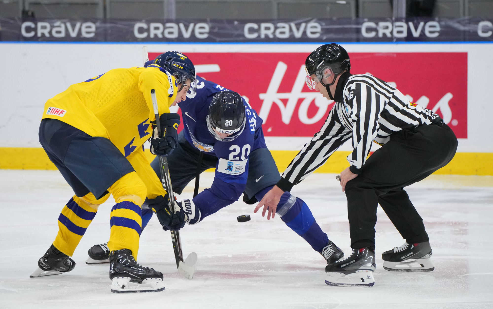 IIHF Gallery Sweden vs Finland 2024 IIHF World Junior Championship