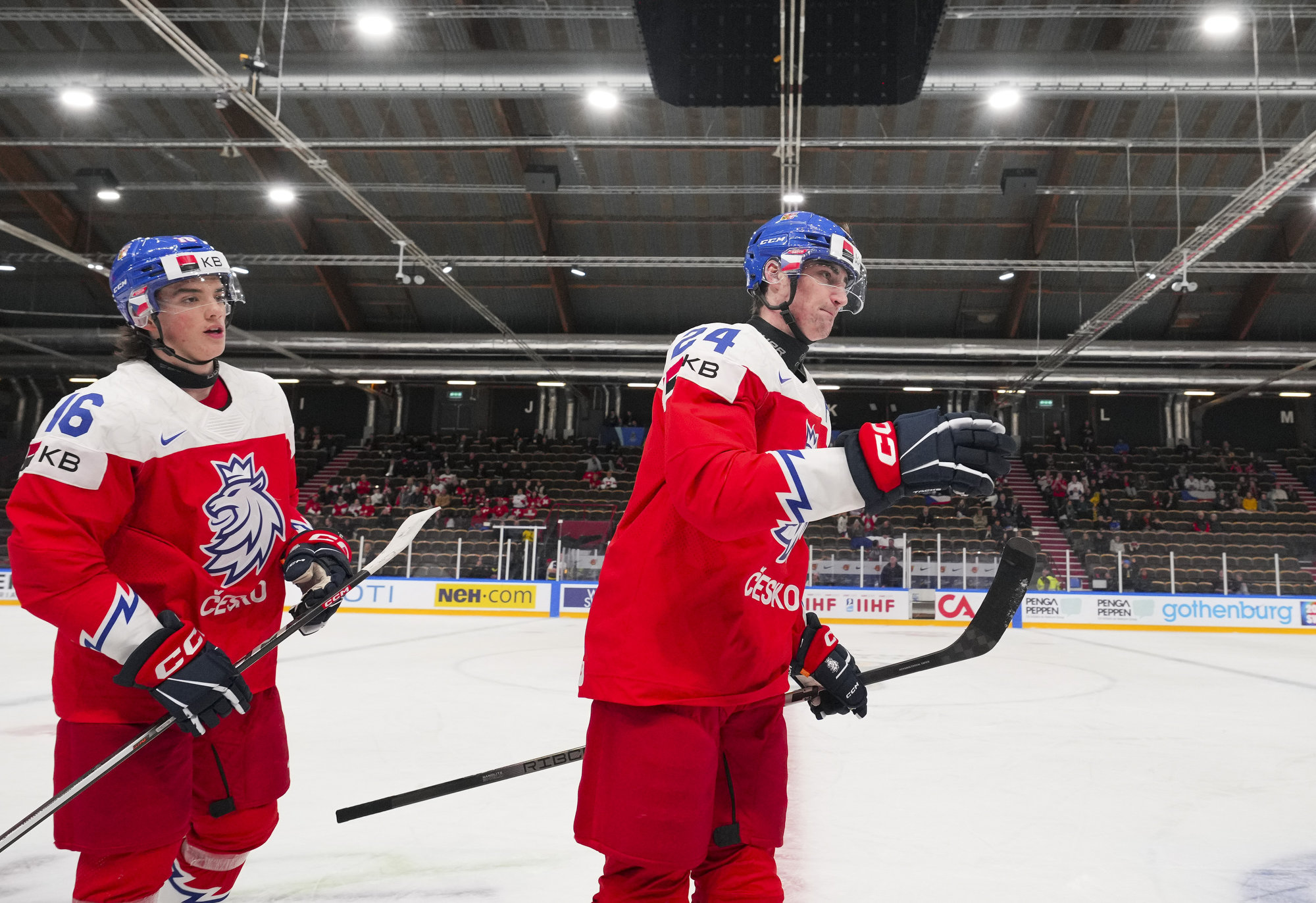 IIHF Gallery Czechia vs Switzerland 2024 IIHF World Junior