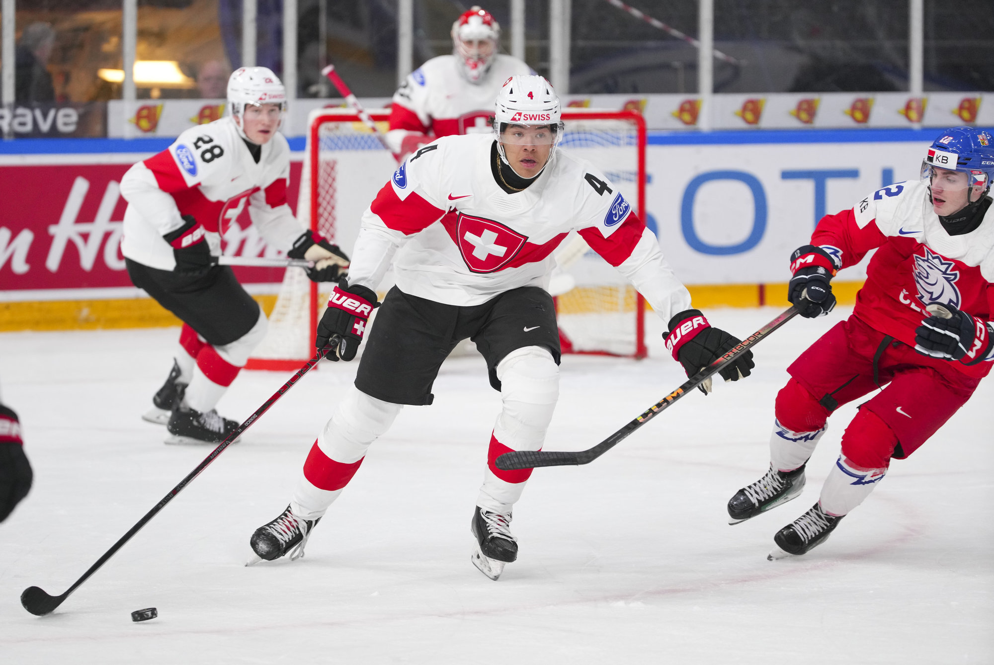 IIHF Gallery Czechia vs Switzerland 2024 IIHF World Junior