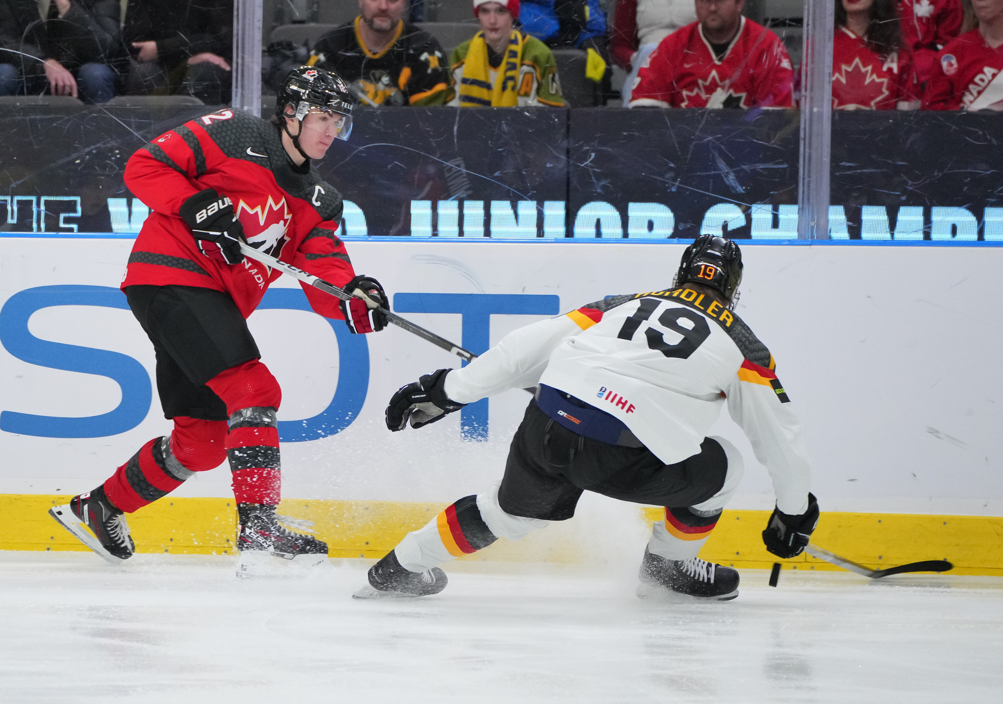 IIHF Gallery Canada vs Germany 2024 IIHF World Junior Championship