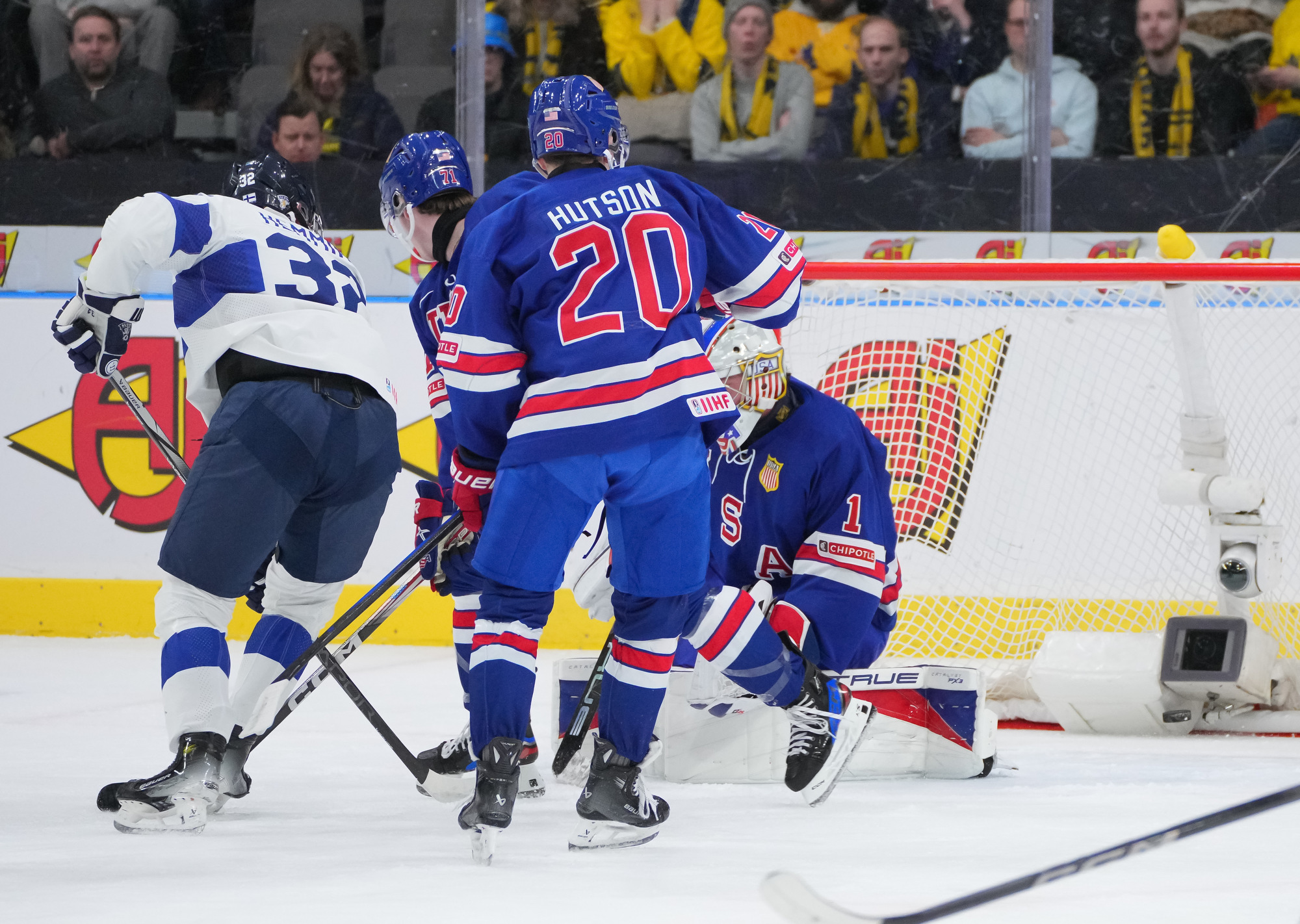 IIHF - Gallery: United States vs Finland (SF) - 2024 IIHF World Junior ...