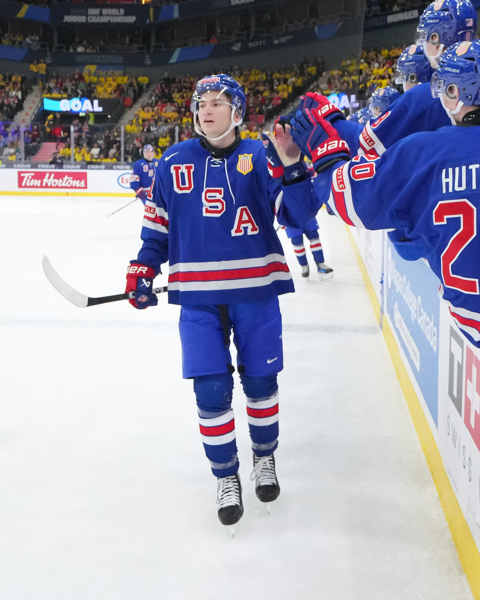 IIHF Gallery United States vs Finland (SF) 2024 IIHF World Junior