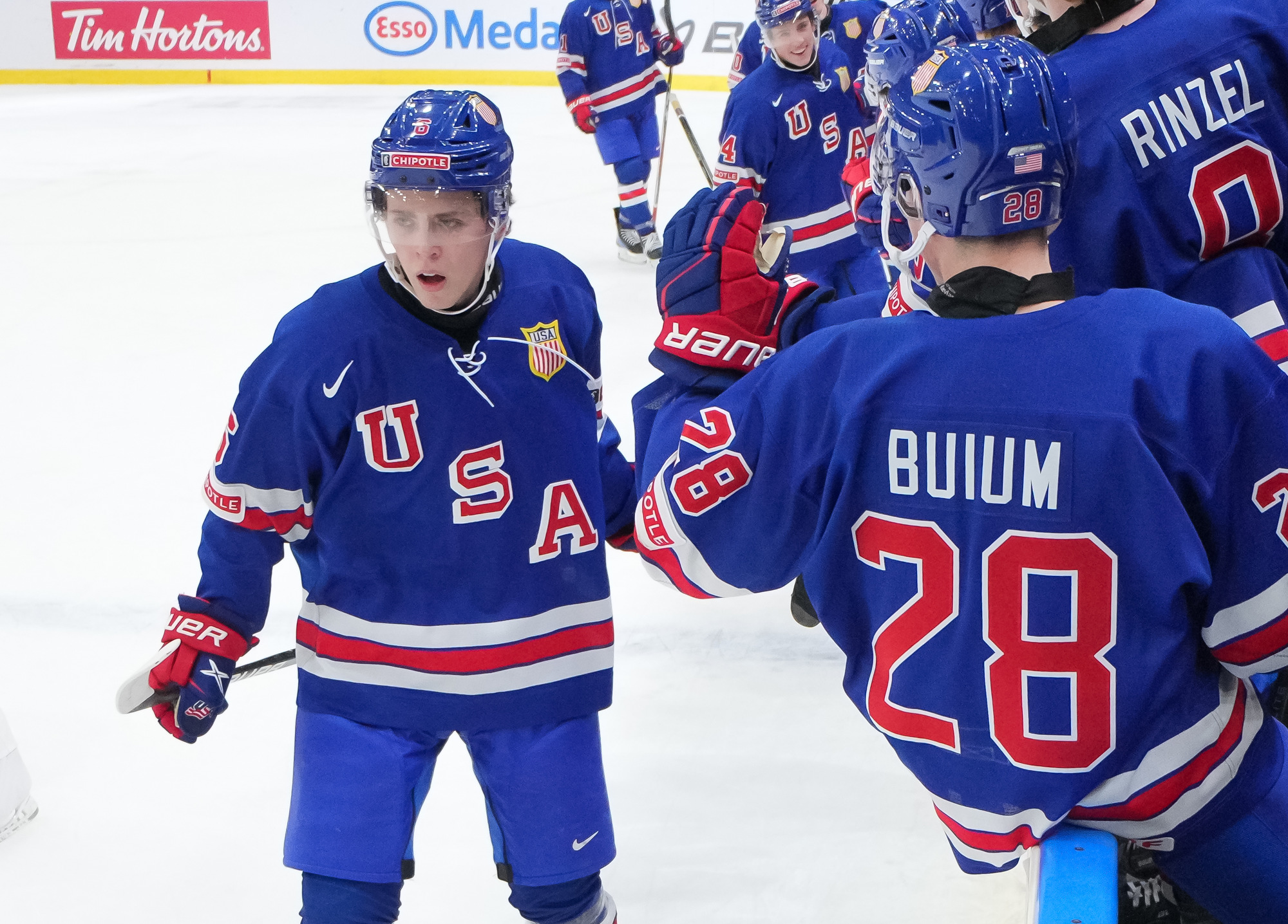 IIHF Gallery United States vs Finland (SF) 2024 IIHF World Junior