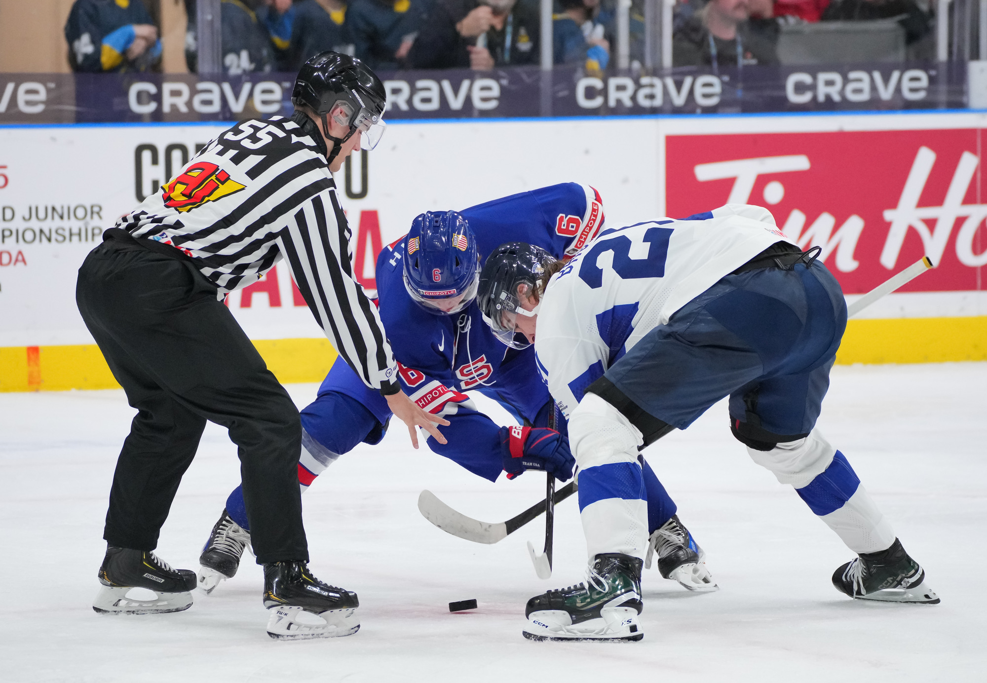 IIHF Gallery United States vs Finland (SF) 2024 IIHF World Junior