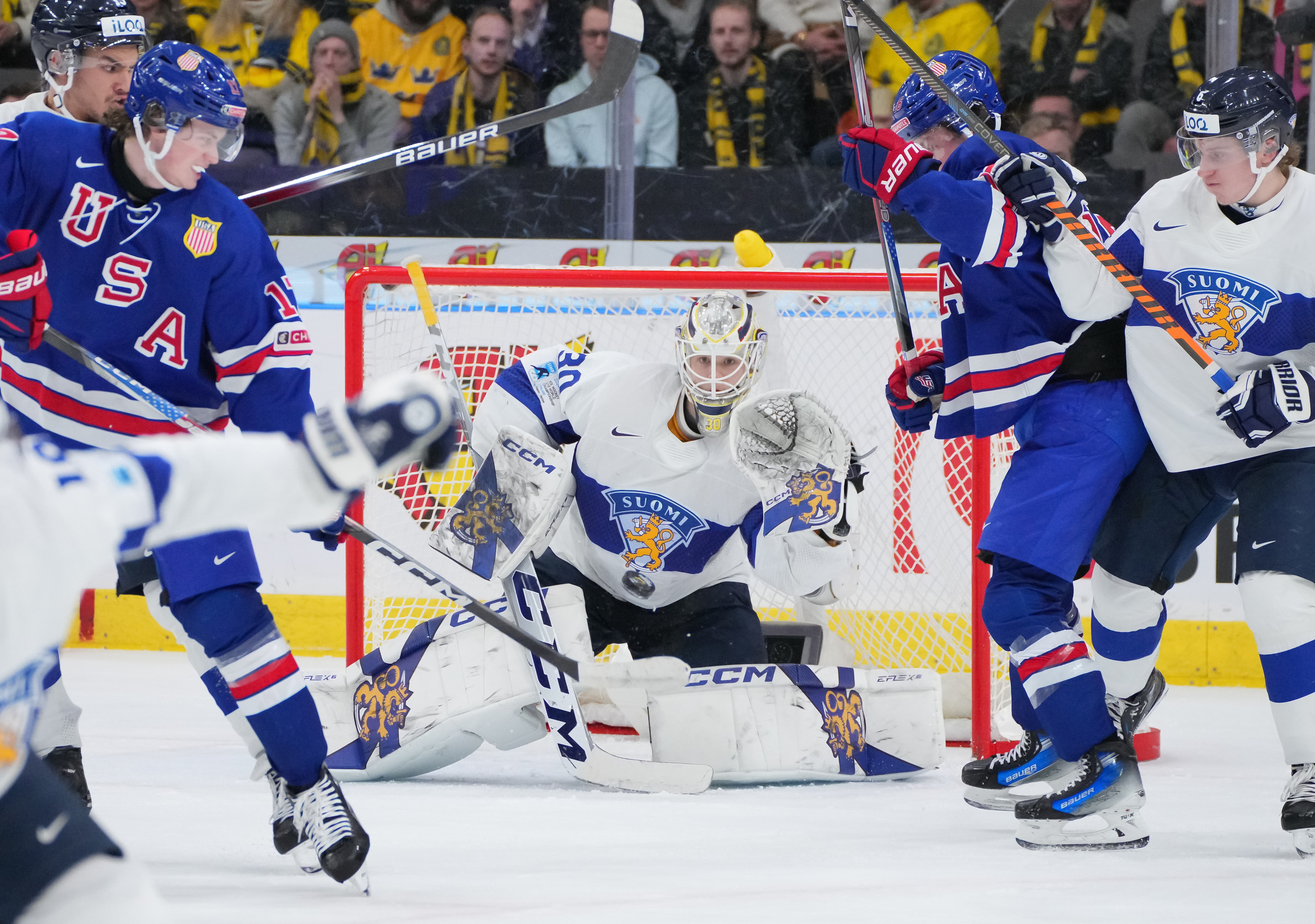 IIHF Gallery United States vs Finland (SF) 2024 IIHF World Junior